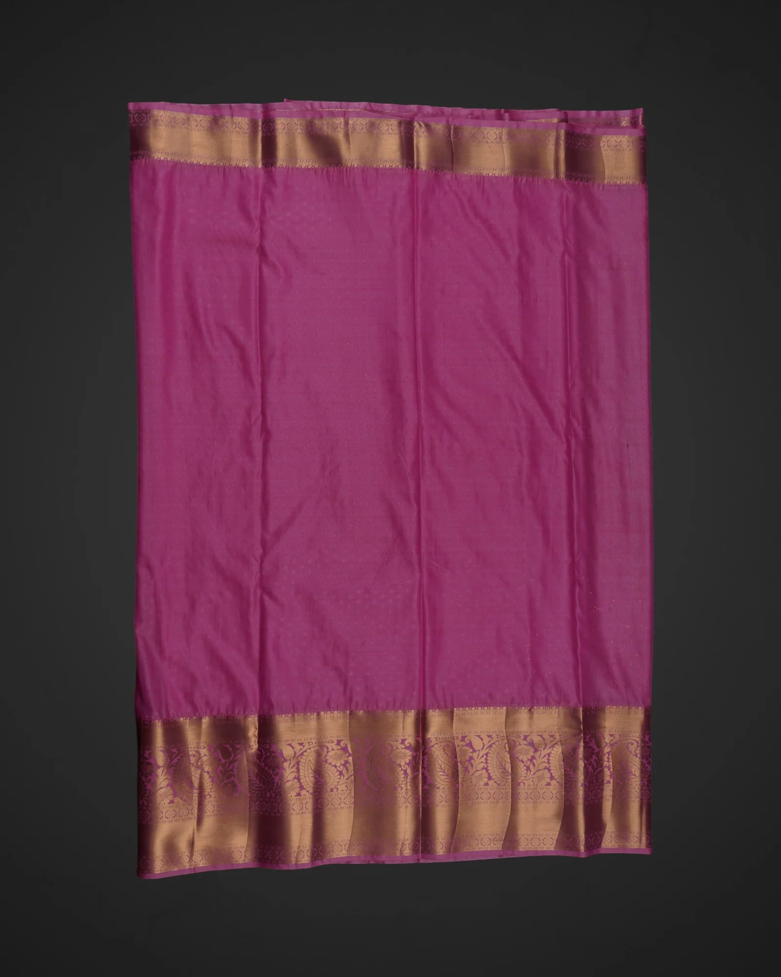 Cream Dharmavaram Silk Zari Floral Saree