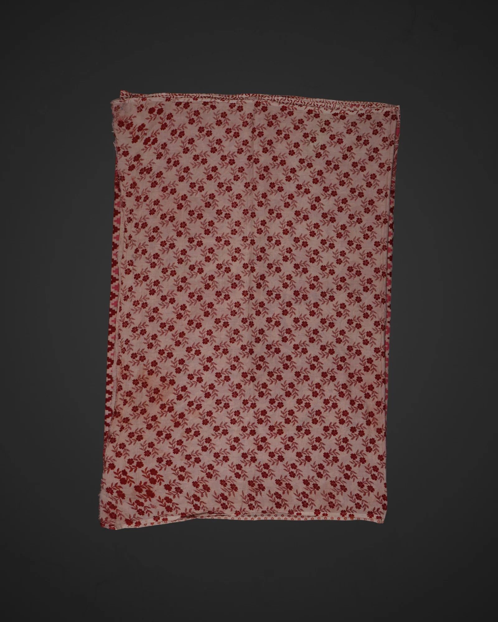 Pink Kalamkari Printed Cotton Saree