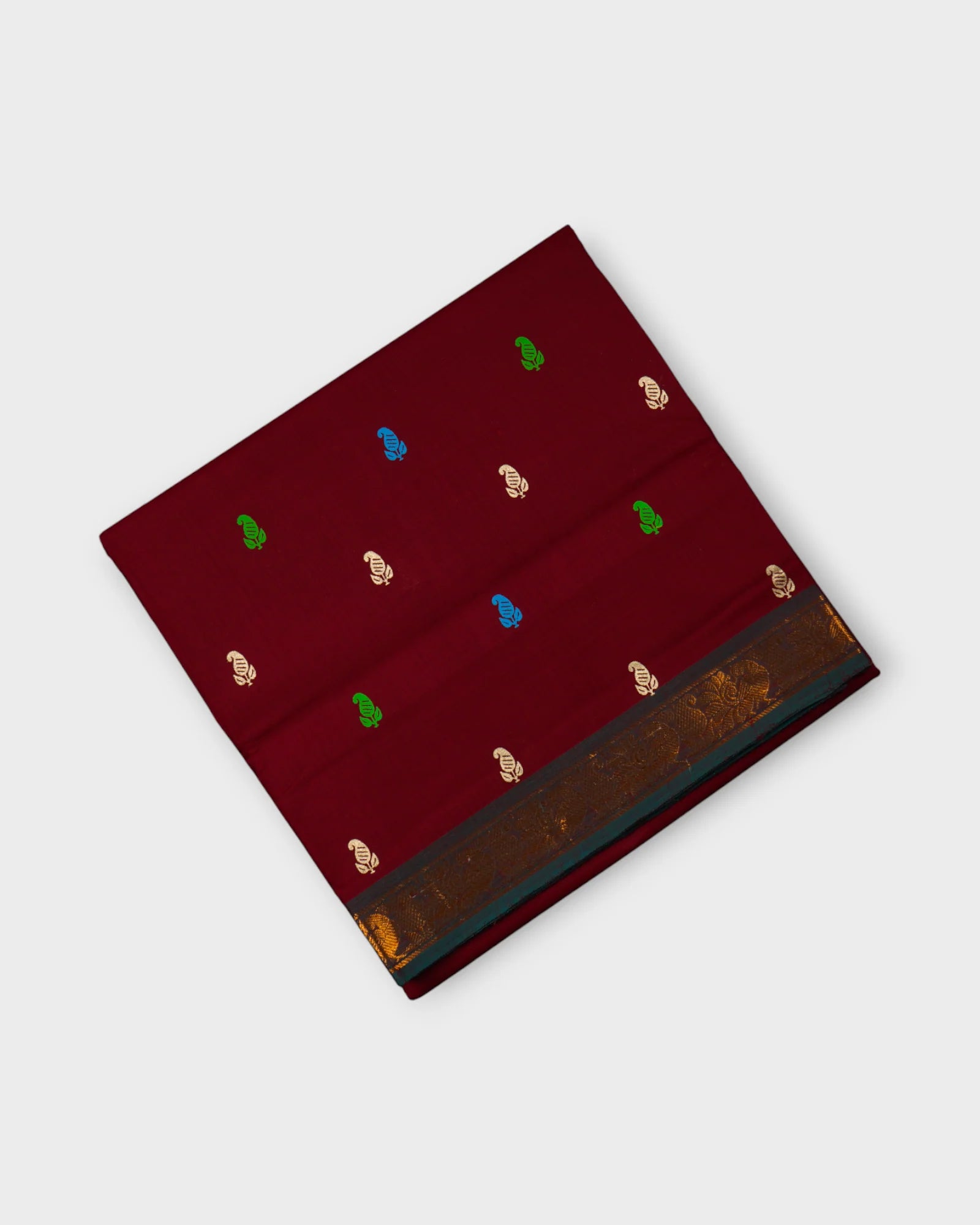 Venkatgiri Cotton Foil Print Saree