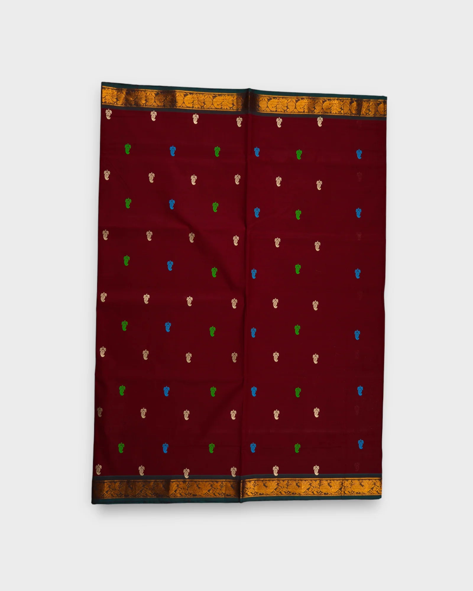 Venkatgiri Cotton Foil Print Saree