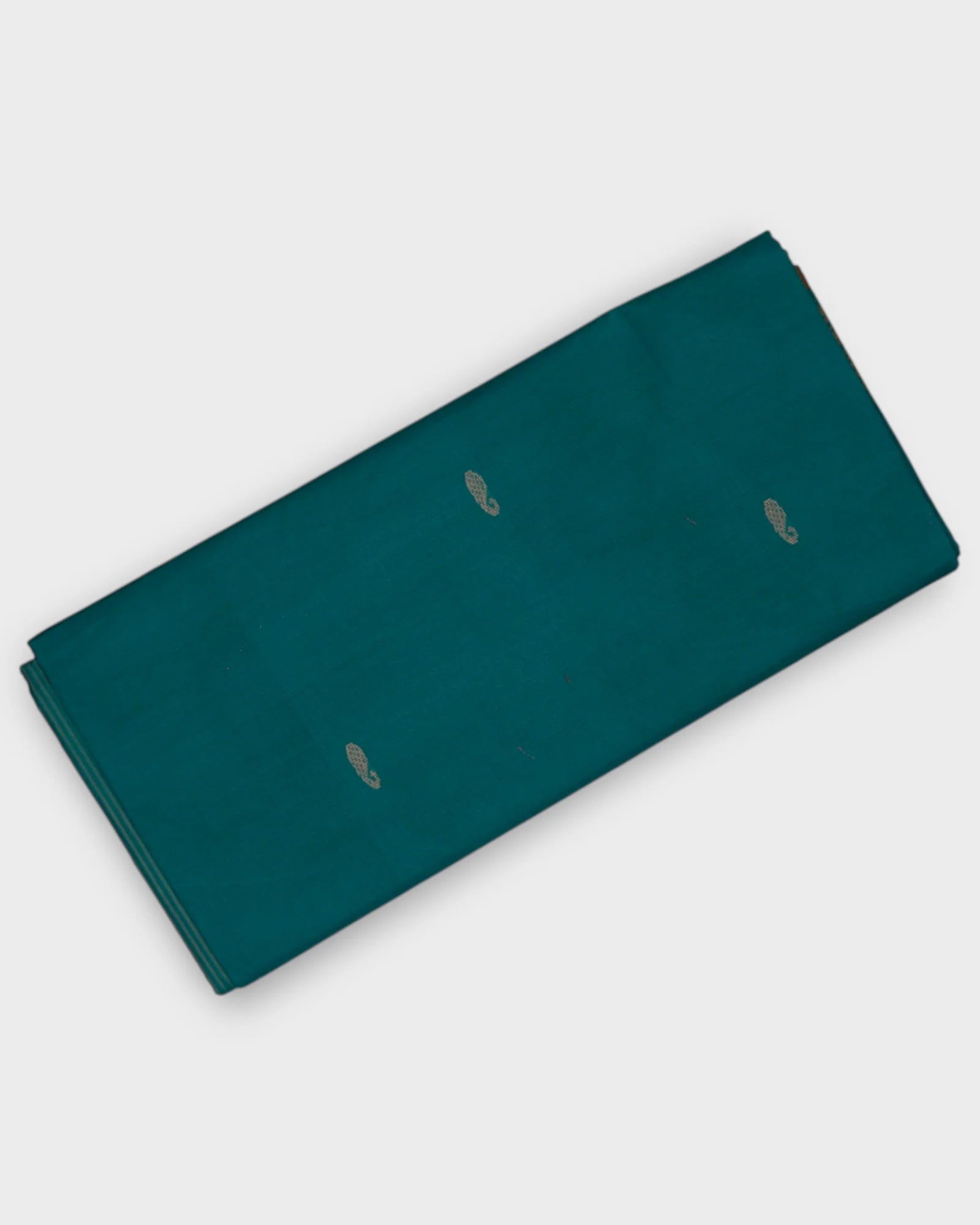 Peacock Green Print Venkatagiri Cotton Saree