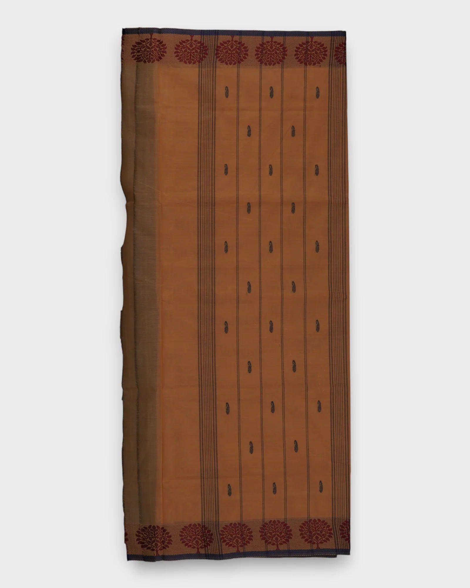 Mango Cotton Venkatagiri Handwoven Saree