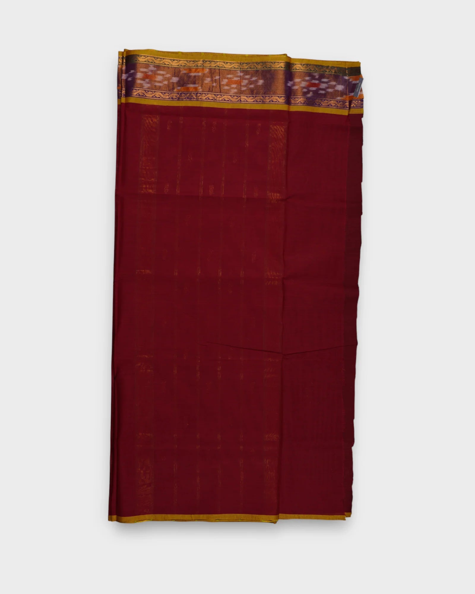 Venkatgiri Cotton Saree With Zari Butta