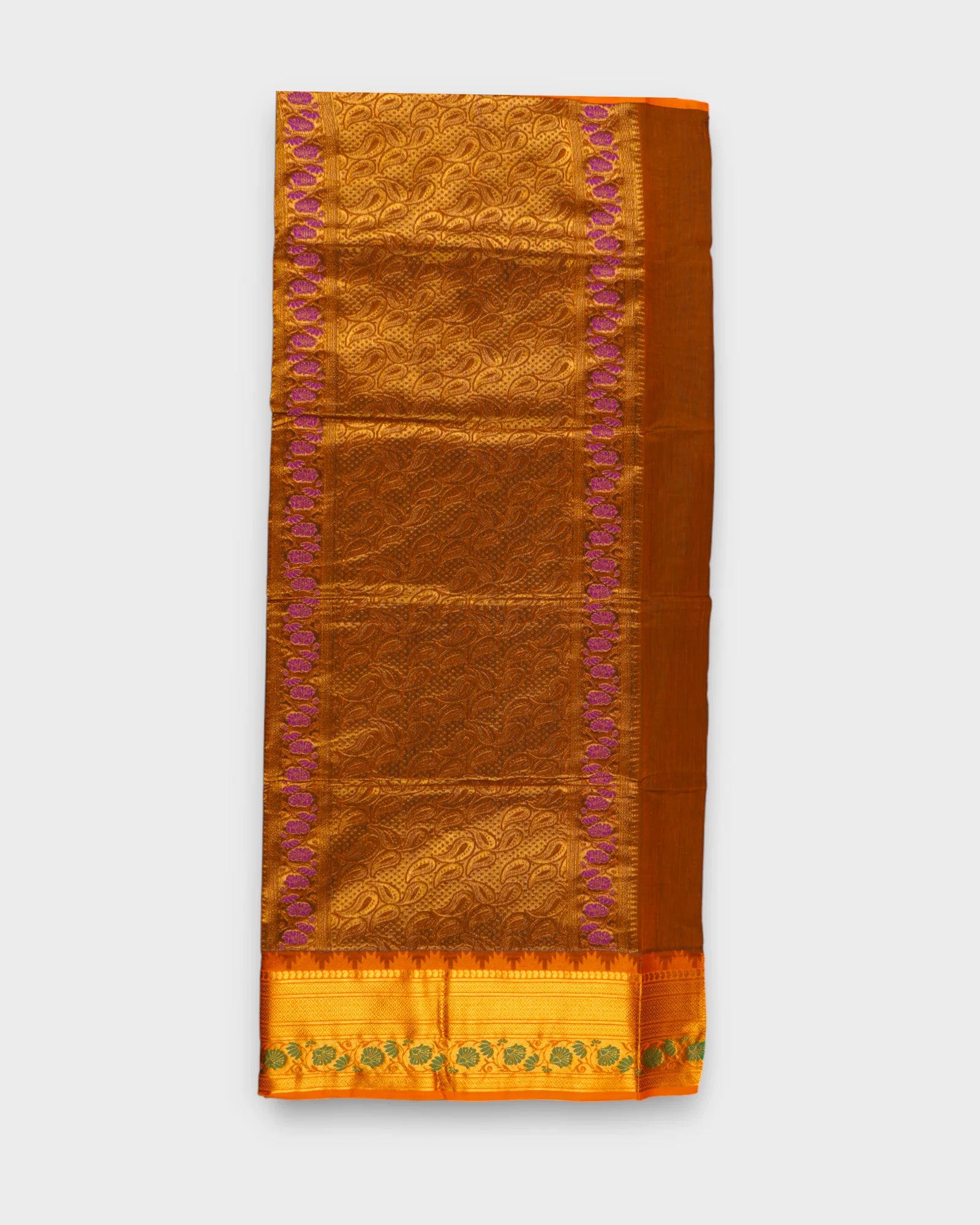 Venkatgiri Cotton Zari Butta Weave Saree