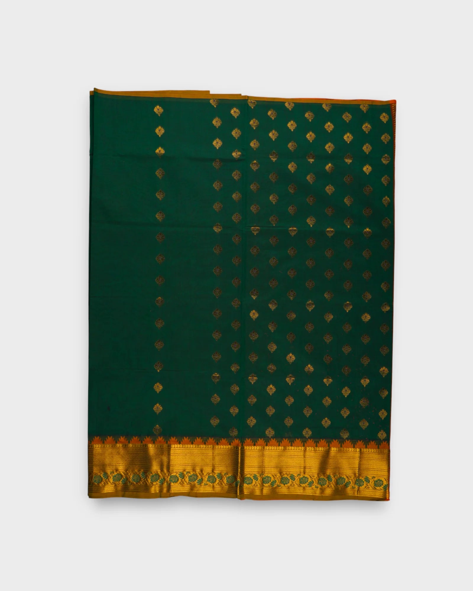Venkatgiri Cotton Zari Butta Weave Saree