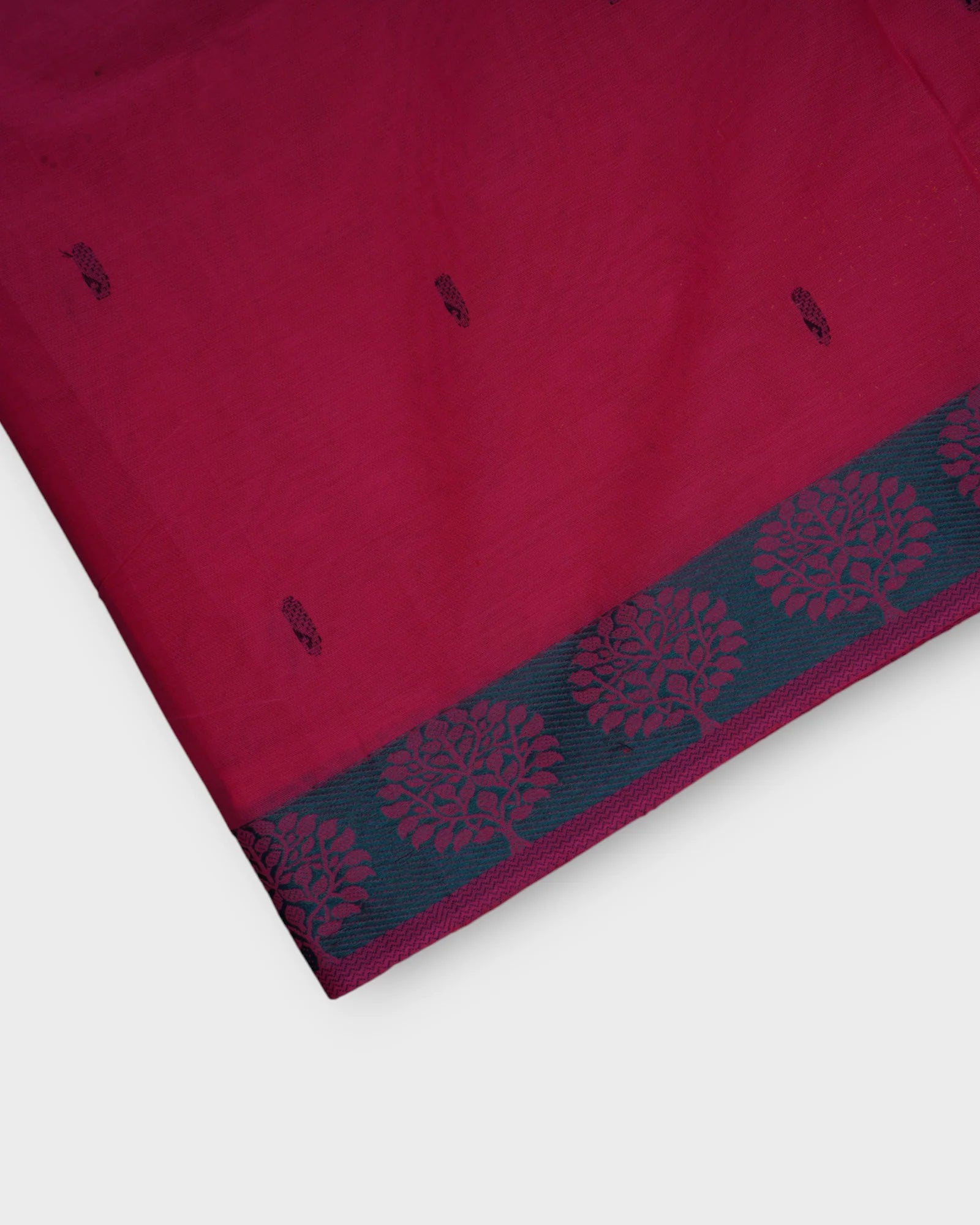 Venkatagiri Cotton Saree With Mango Motif