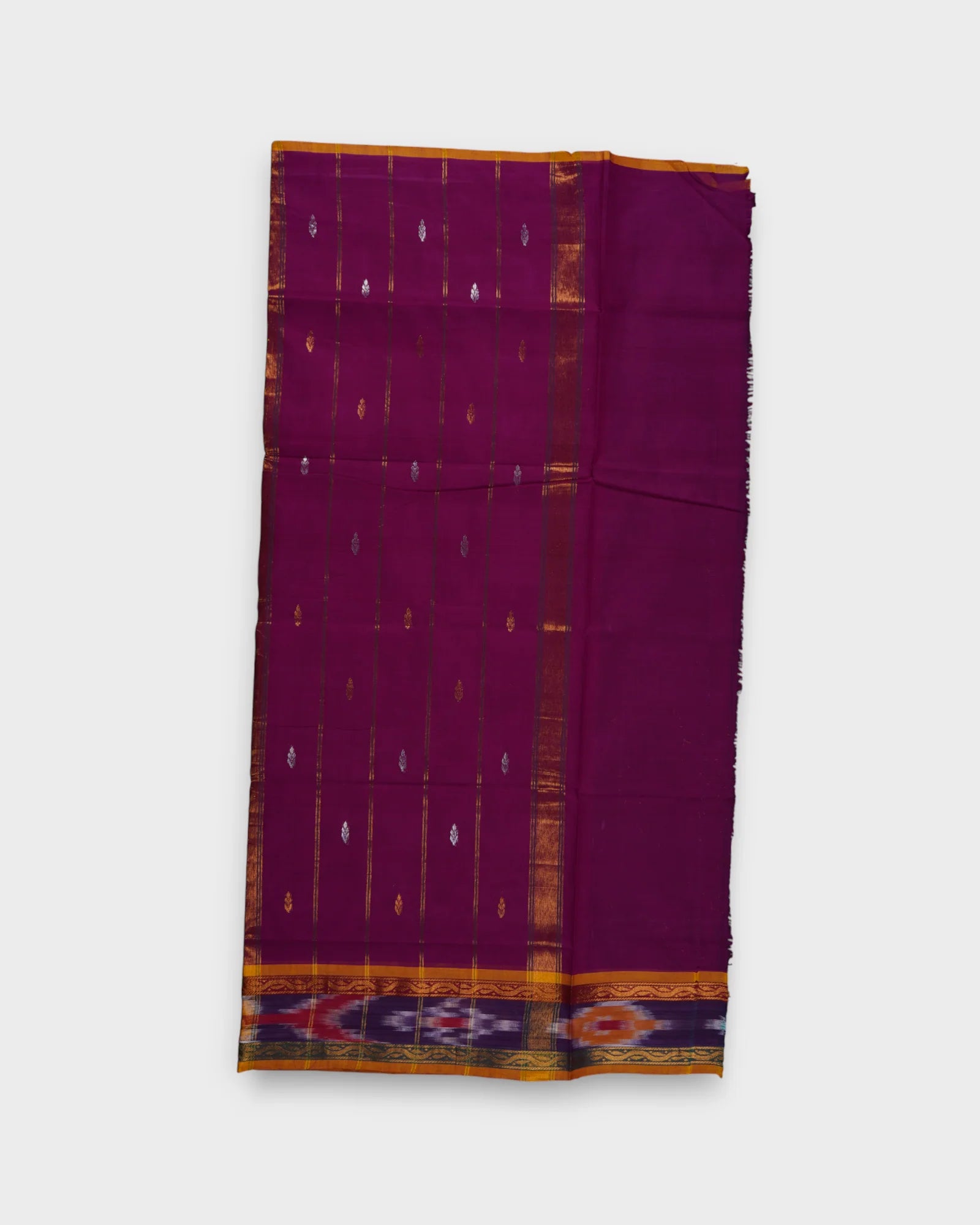 Venkatgiri Cotton Zari Butta Saree