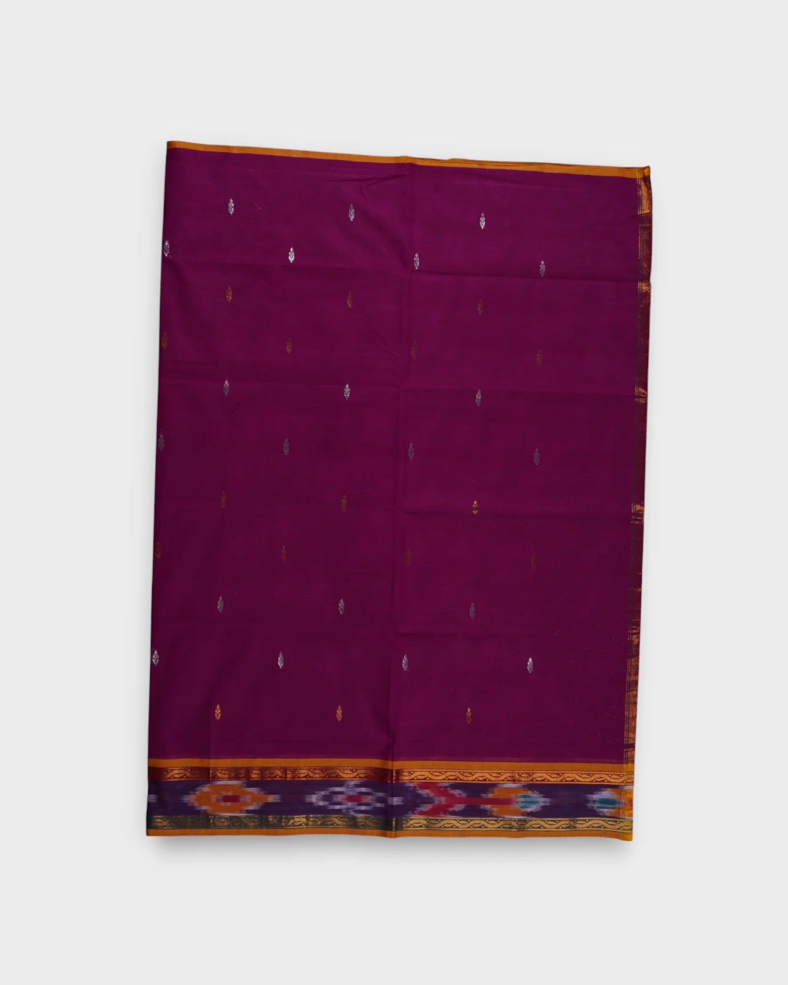 Venkatgiri Cotton Zari Butta Saree