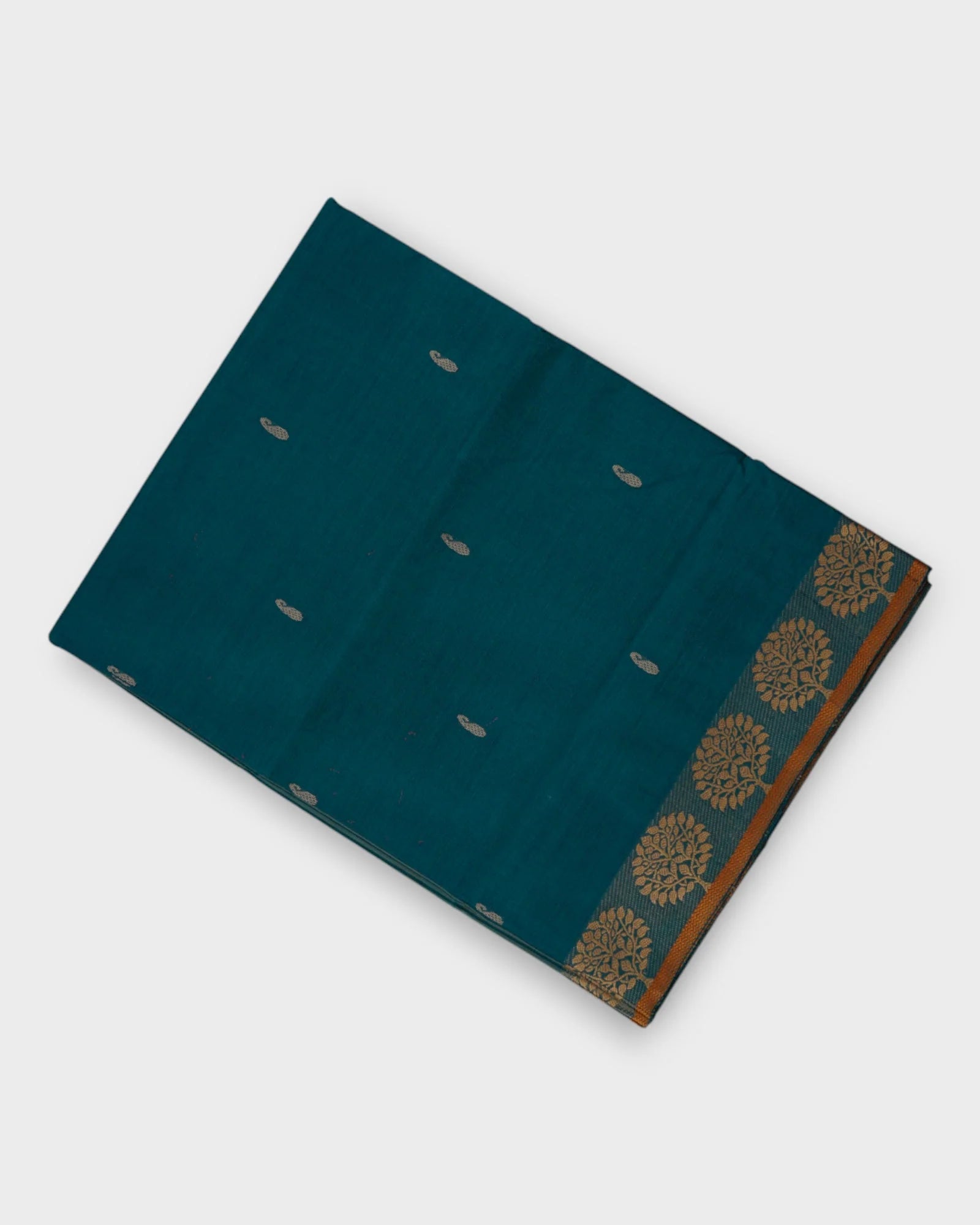 Mango Motif Venkatagiri Cotton Woven Saree