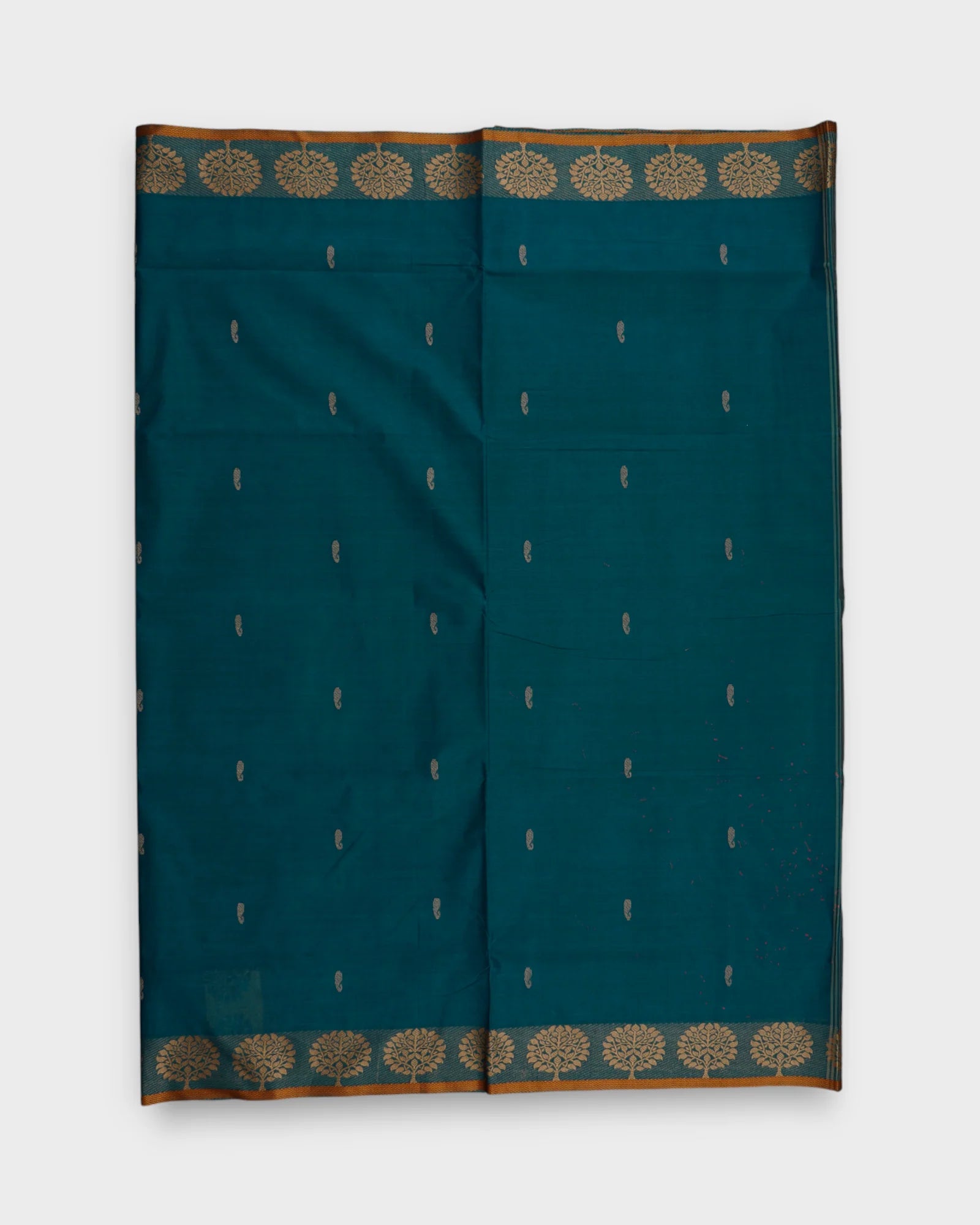 Mango Motif Venkatagiri Cotton Woven Saree