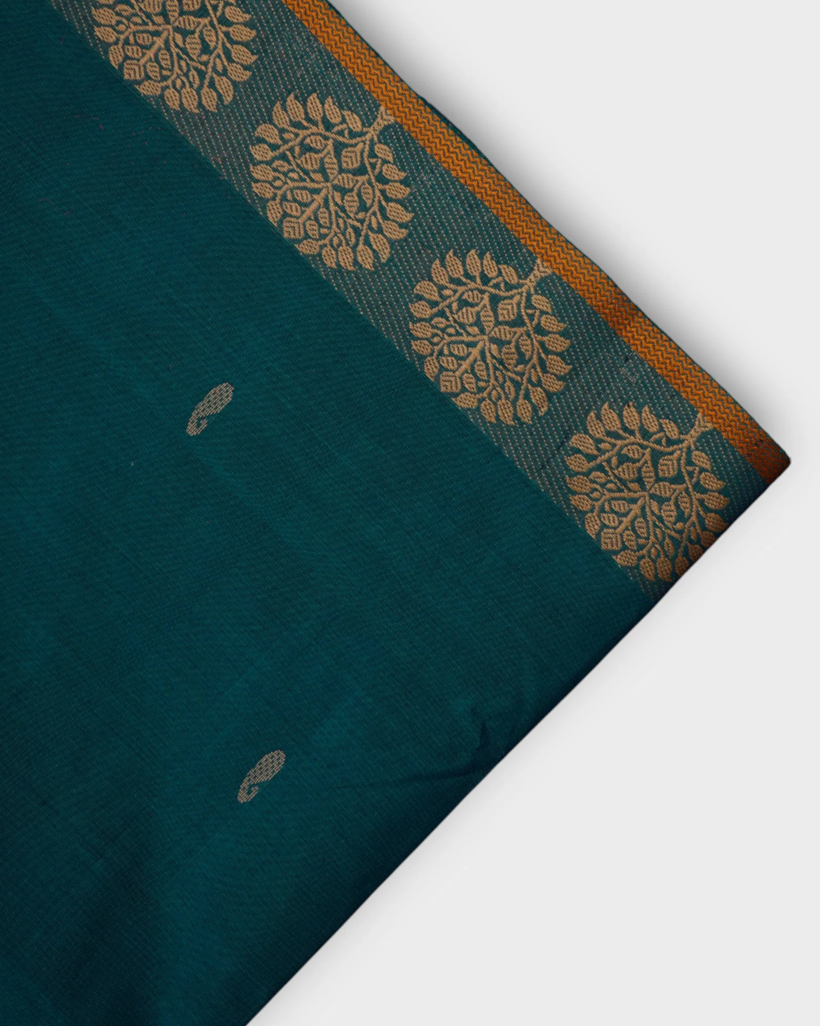 Mango Motif Venkatagiri Cotton Woven Saree