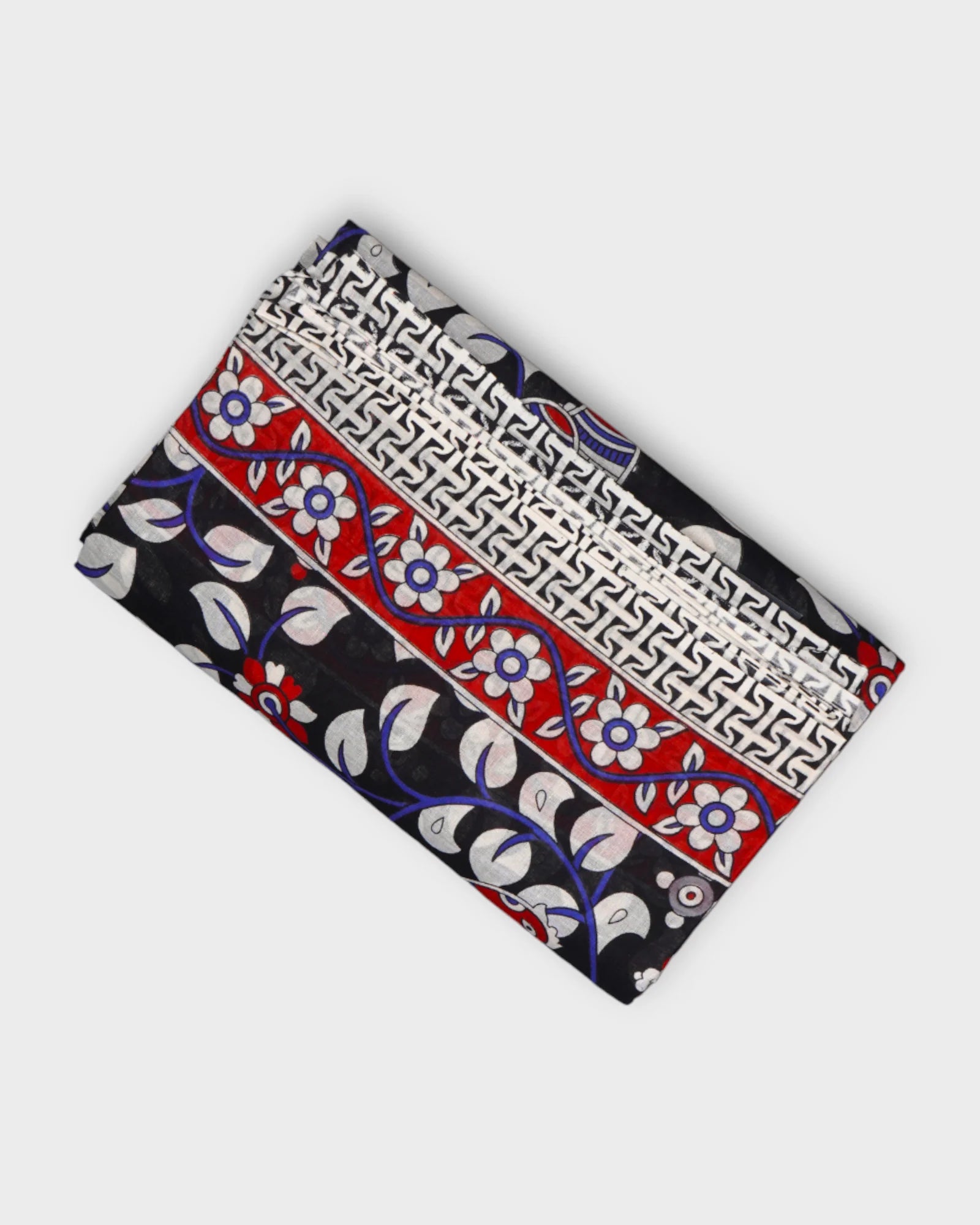 Vibrant Kalamkari Cotton Printed Saree