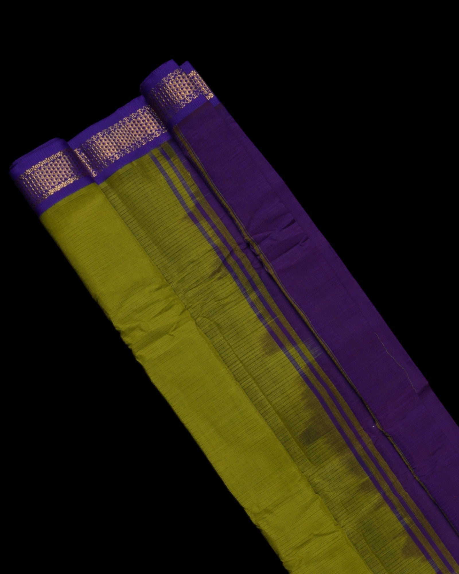 Gadwal Cotton Handwoven Saree