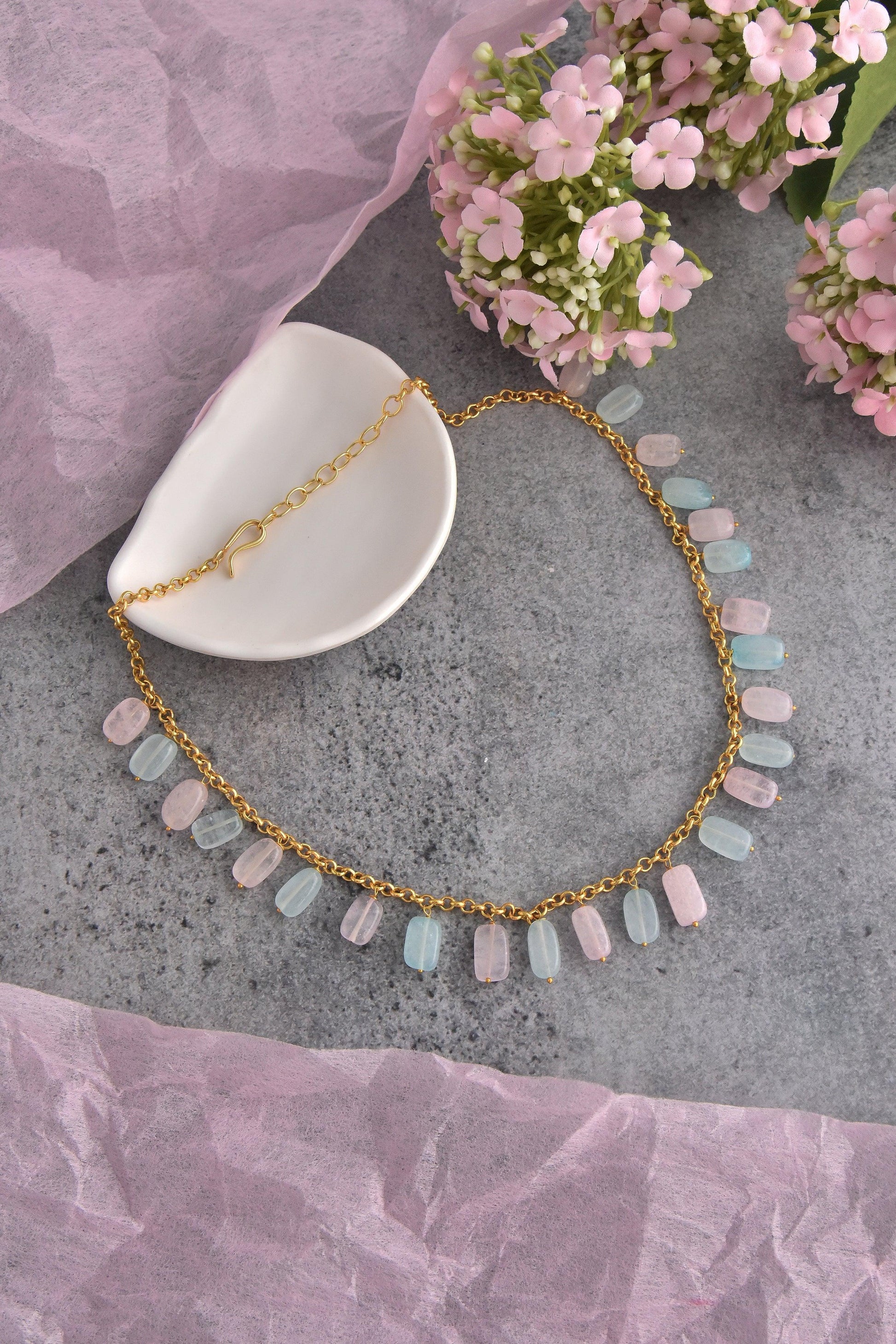Radiant Spectrum Multicolor Necklace - Dyulokha