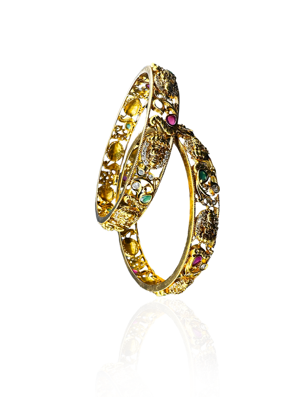 Laxmi & Peacock Bangles