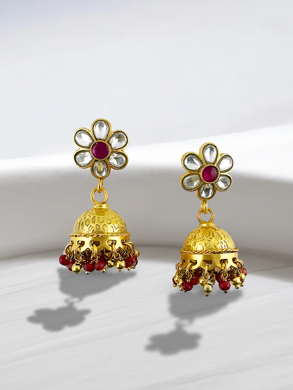 Echoes of Grace Jhumkas
