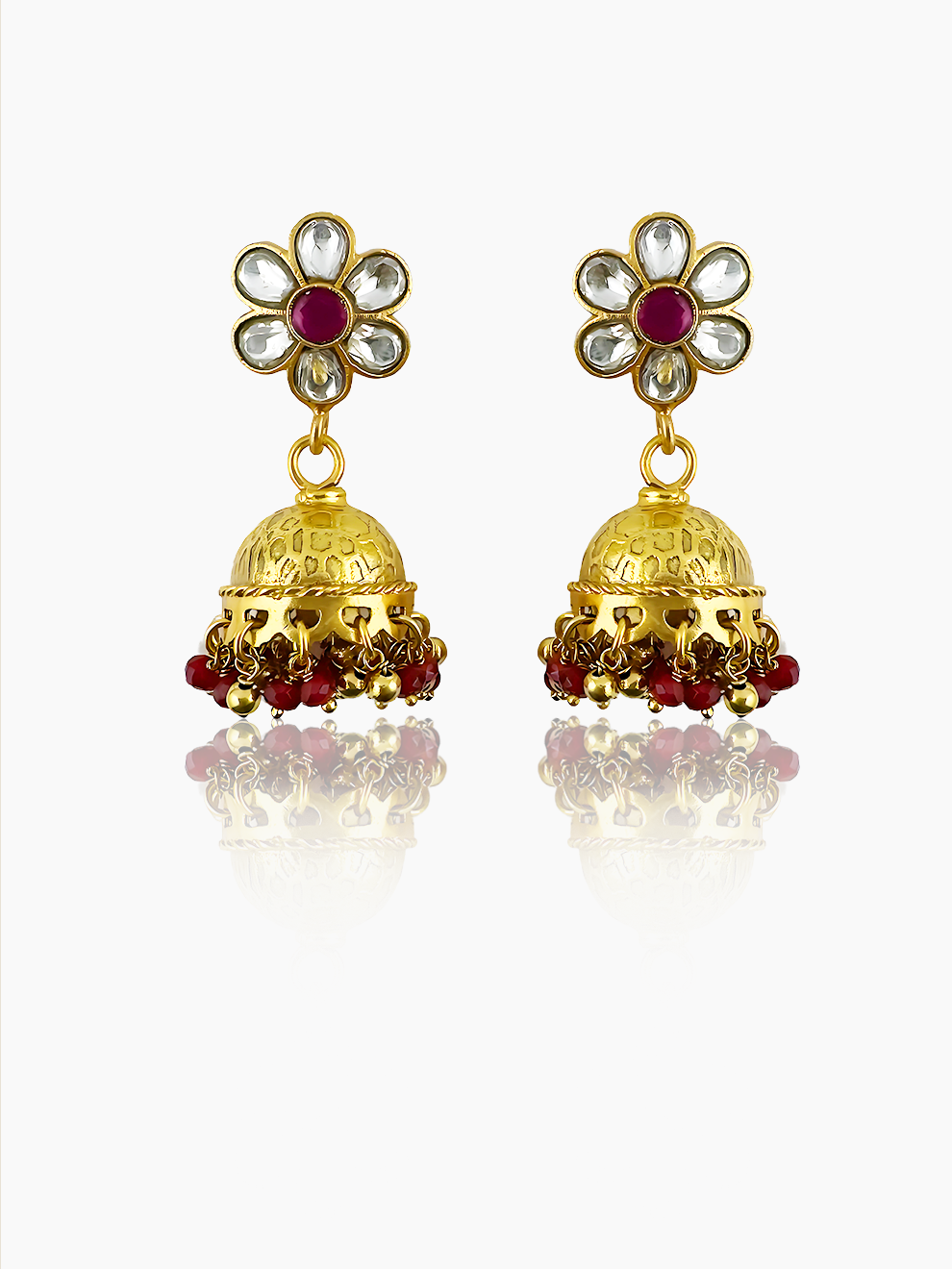 Echoes of Grace Jhumkas