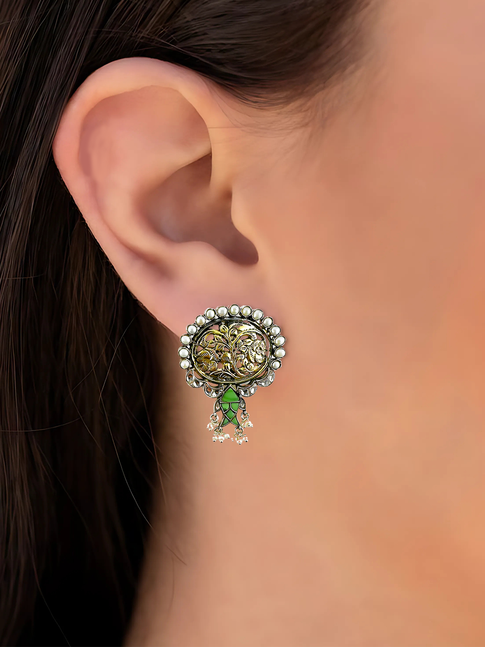 Fish Bloom Earrings