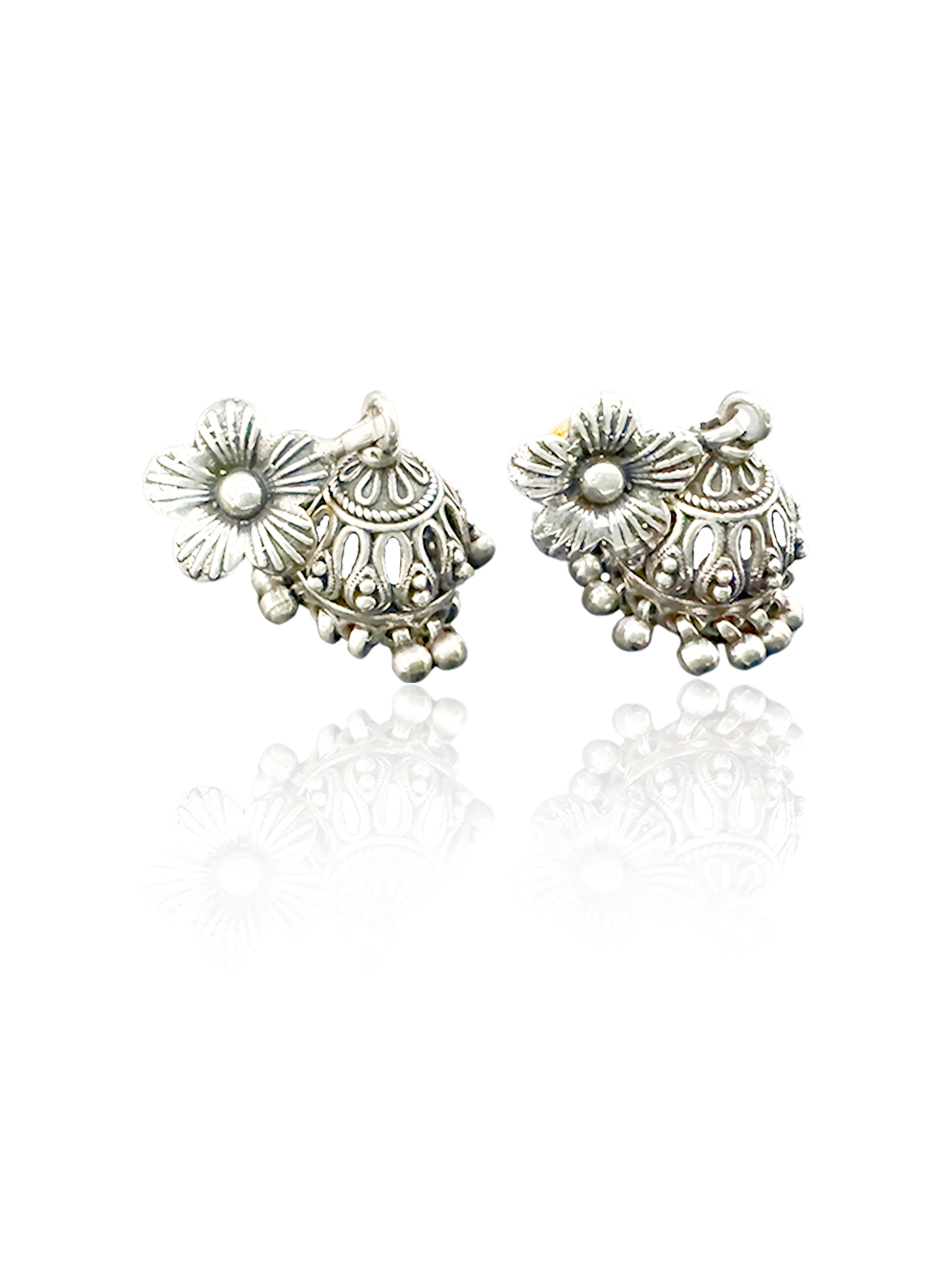 Flower Beam Jhumkas