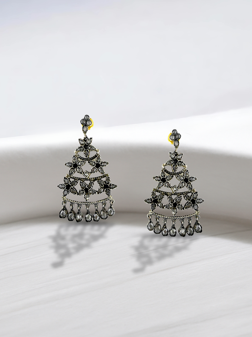 Flower Tower Earrings