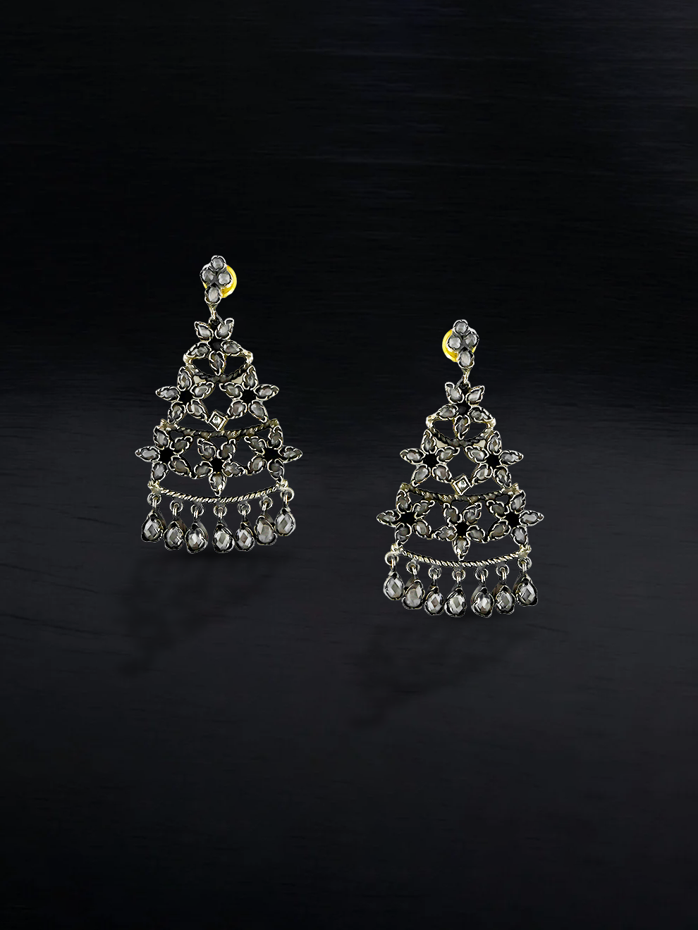Flower Tower Earrings