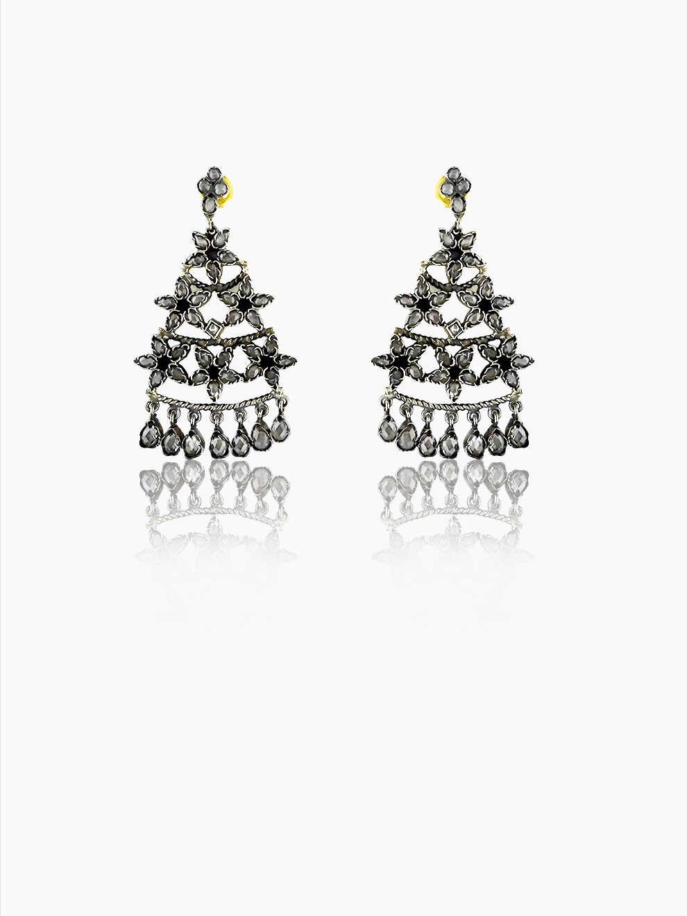 Flower Tower Earrings