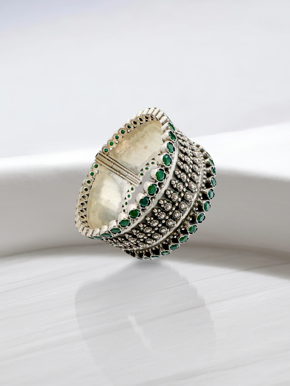 Green Horizon Bangle