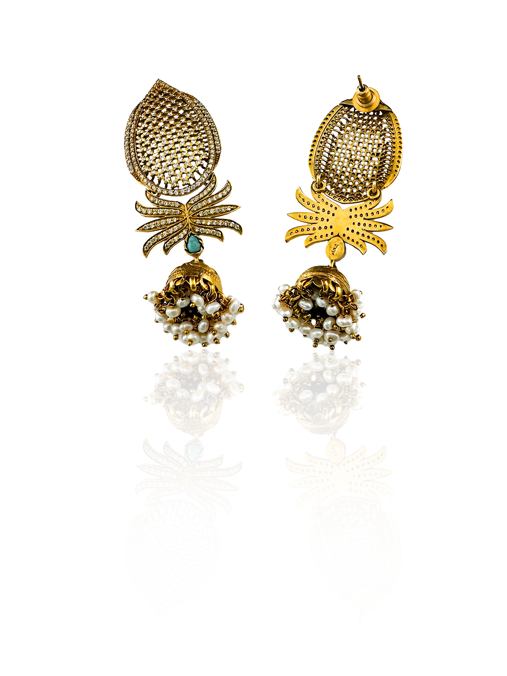 Golden Jhumka Royale