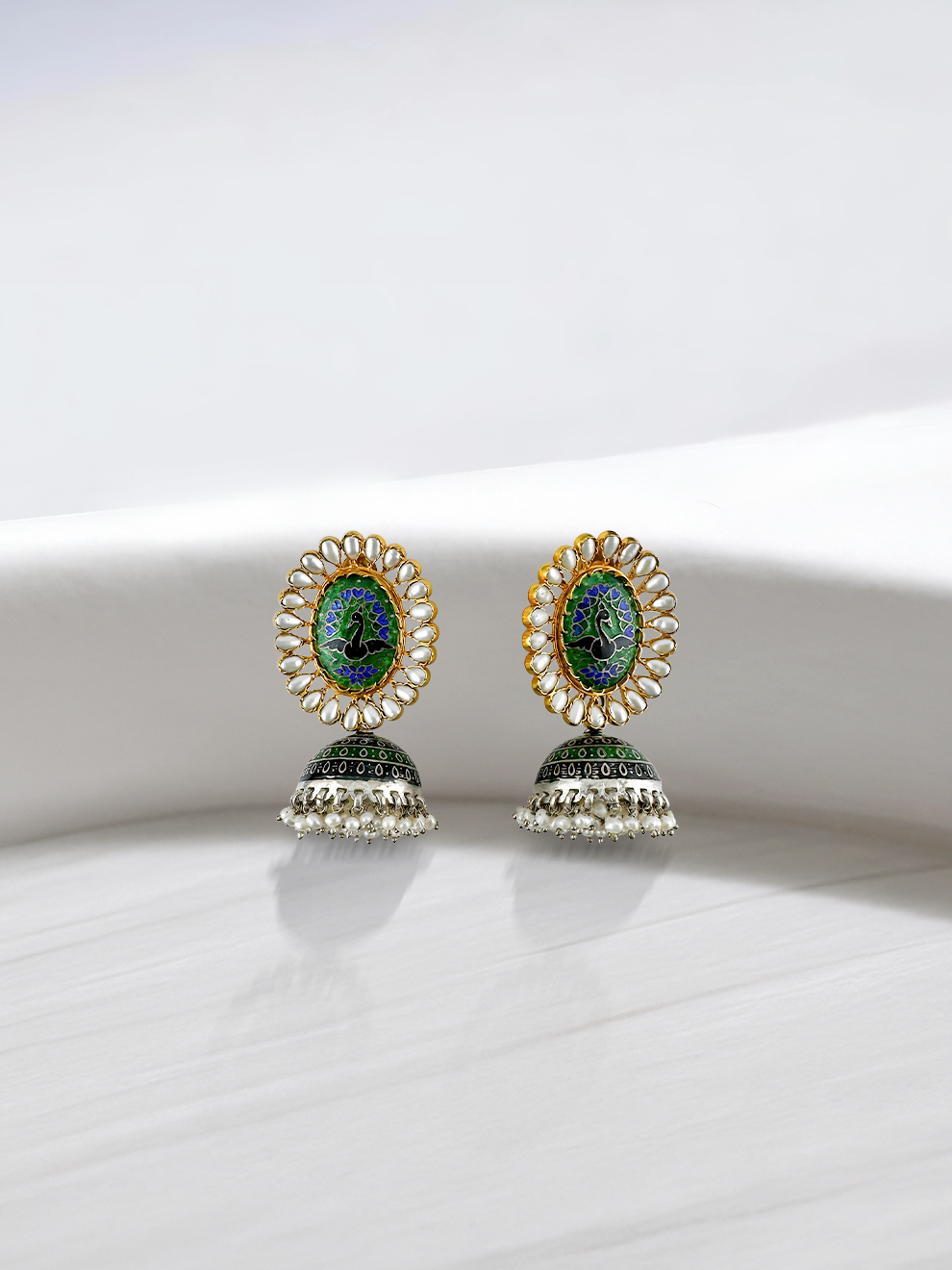Heritage Gleam Jhumkas