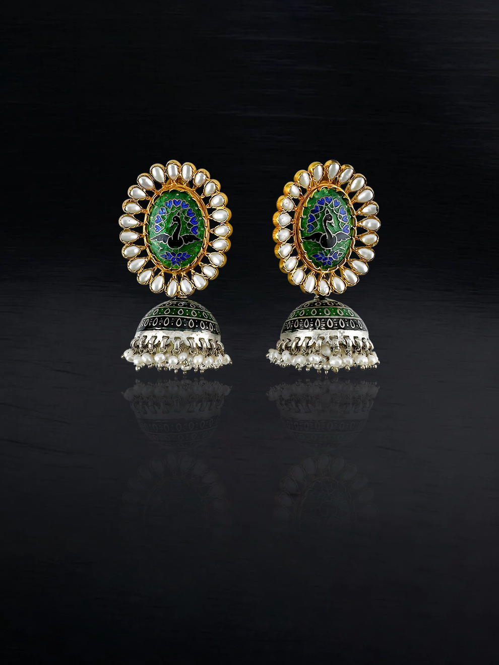 Heritage Gleam Jhumkas