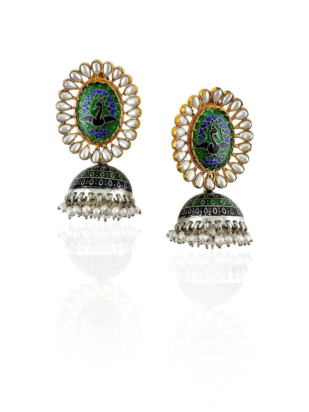 Heritage Gleam Jhumkas