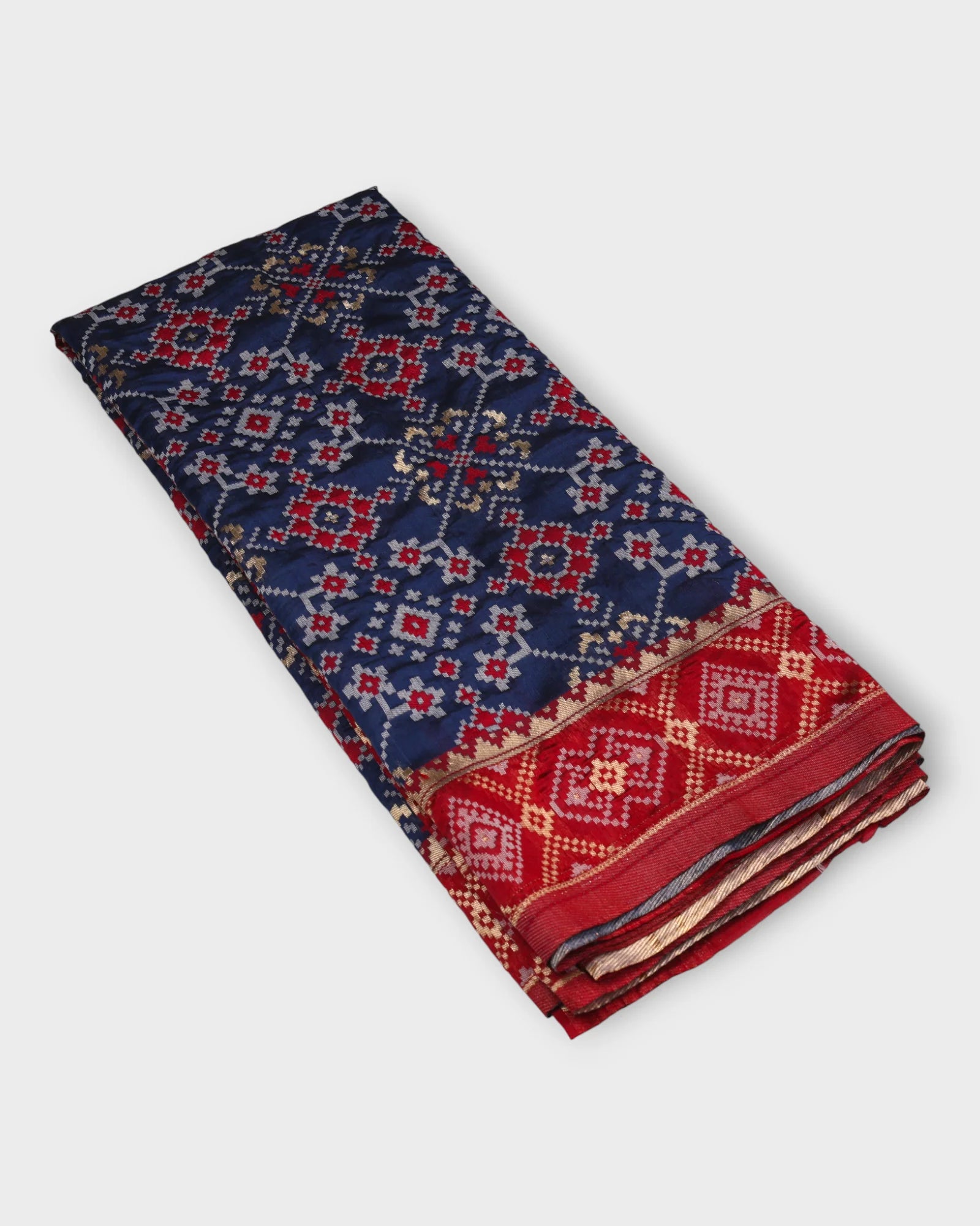 Chanderi Dupatta with Geometry Design