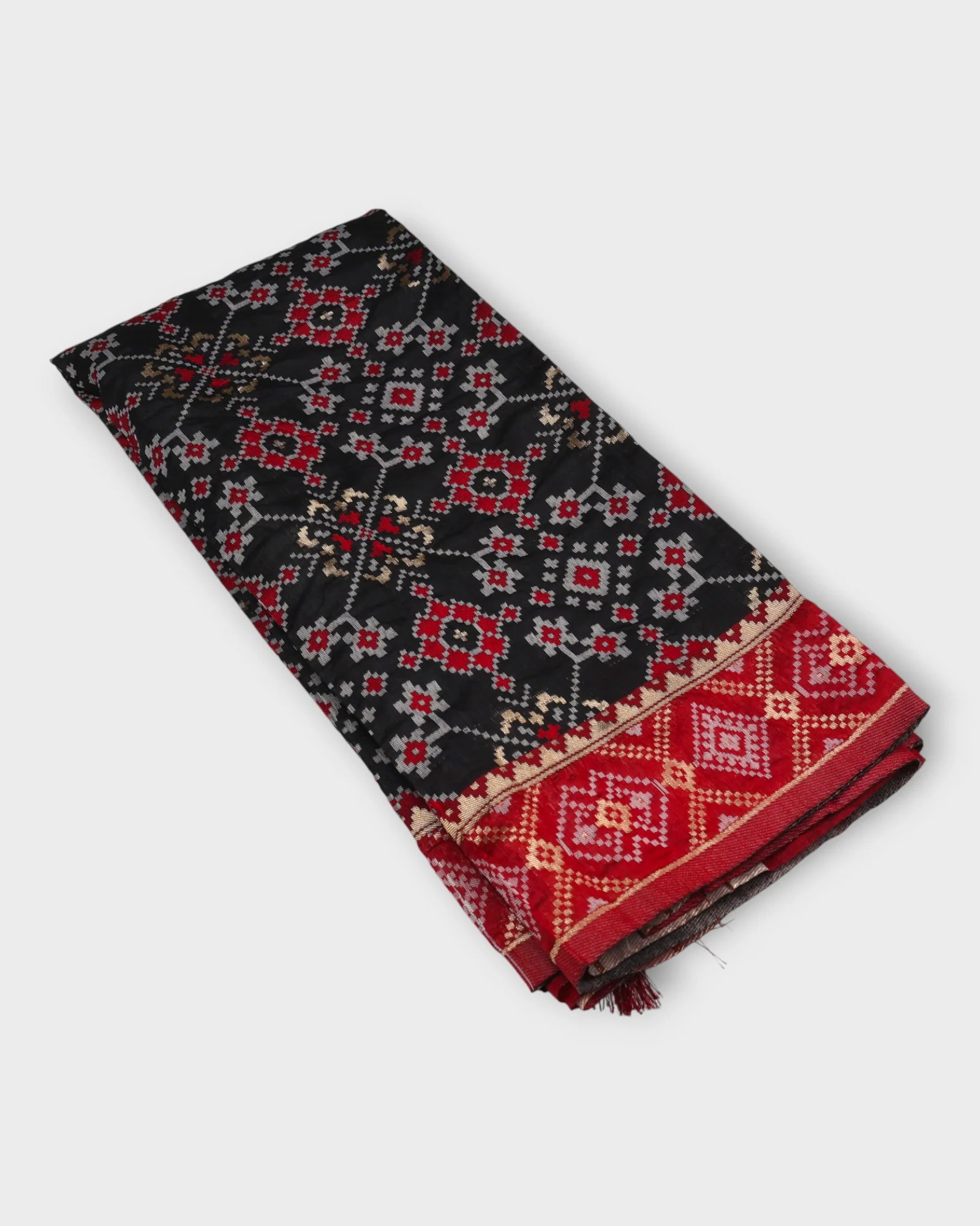 Chanderi Dupatta with Geometry Design