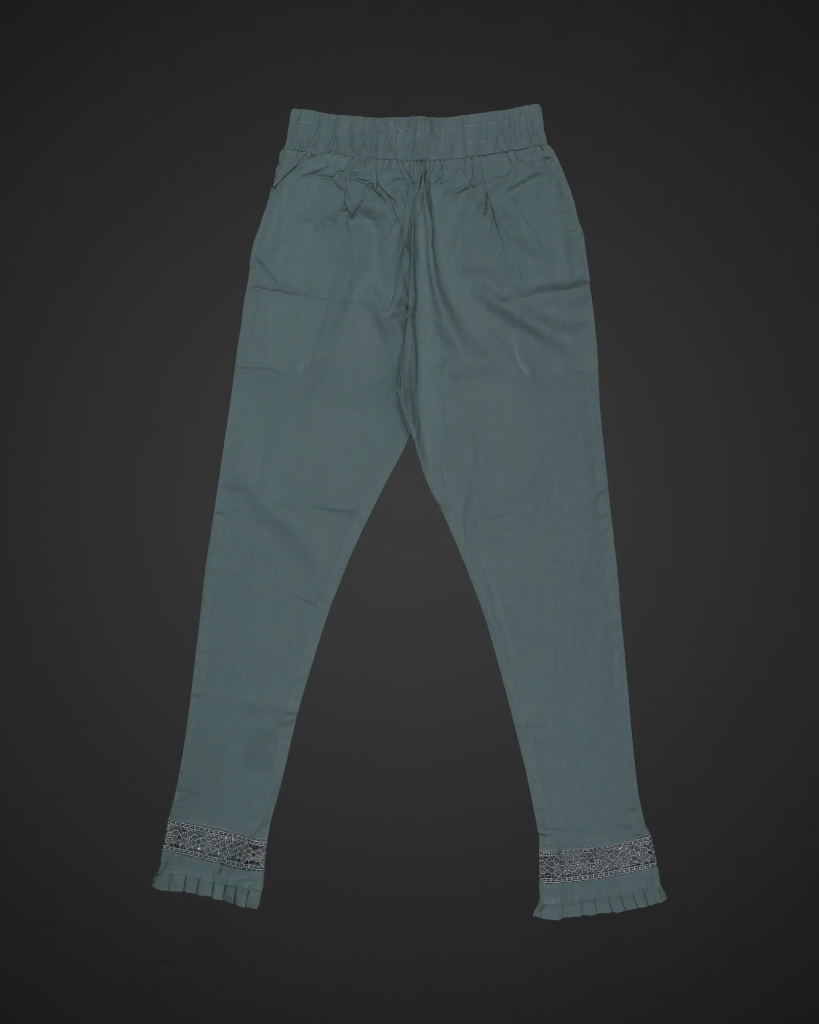 Mint Green Cotton Pants