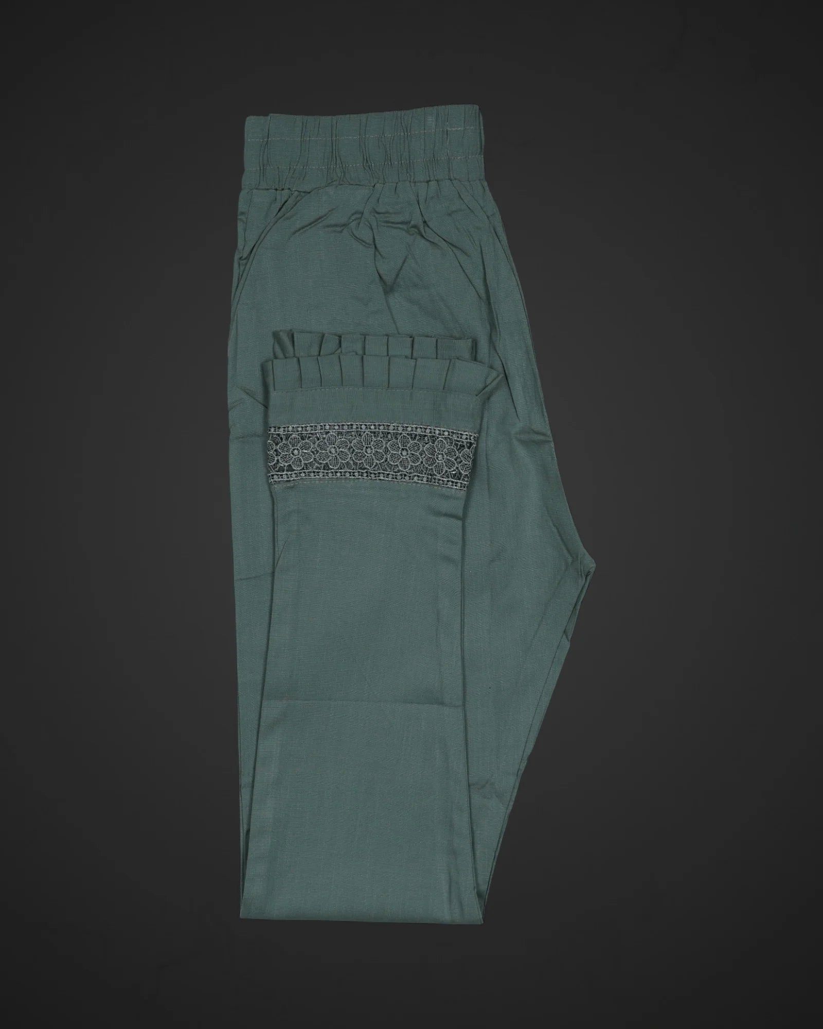 Mint Green Cotton Pants