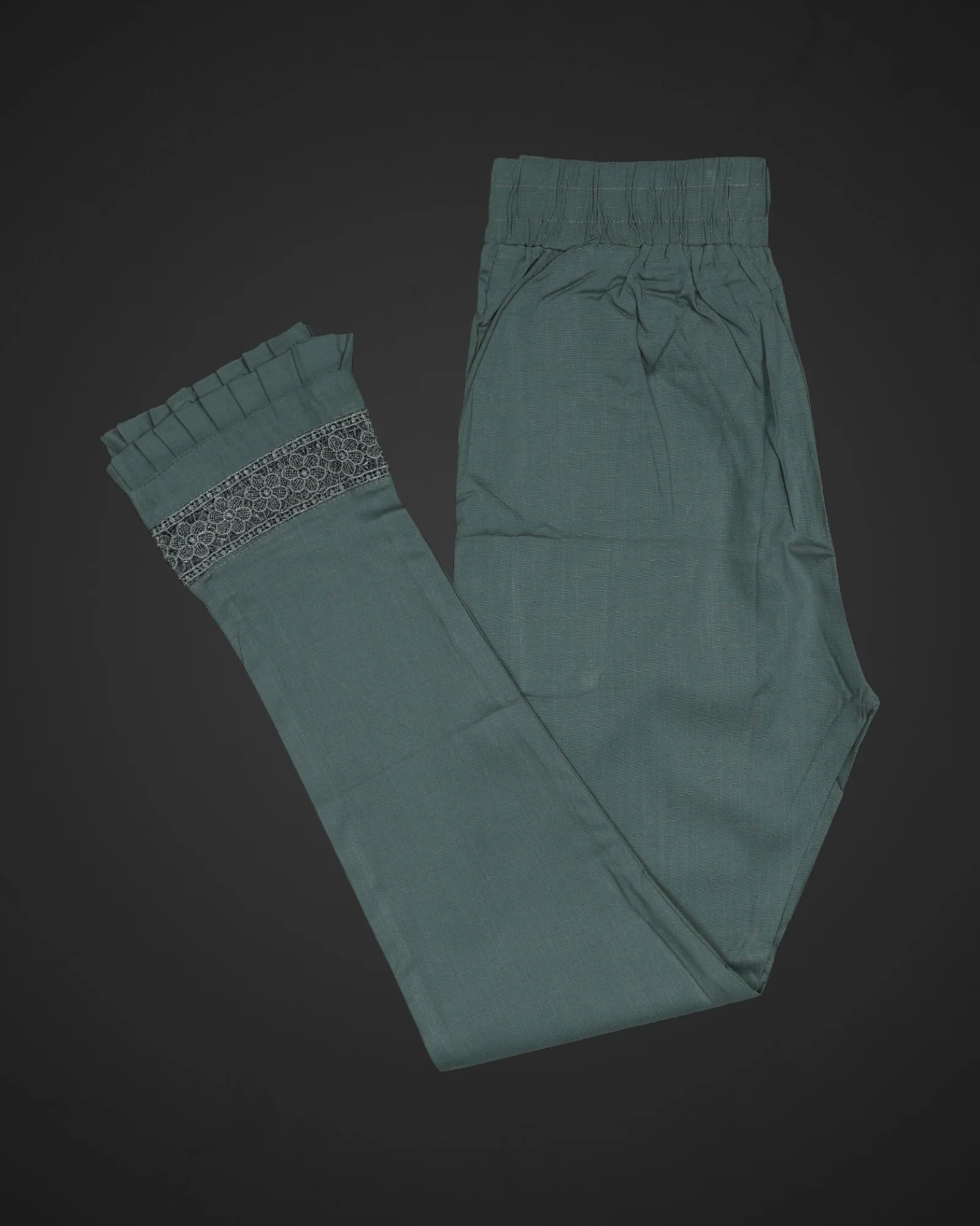 Mint Green Cotton Pants