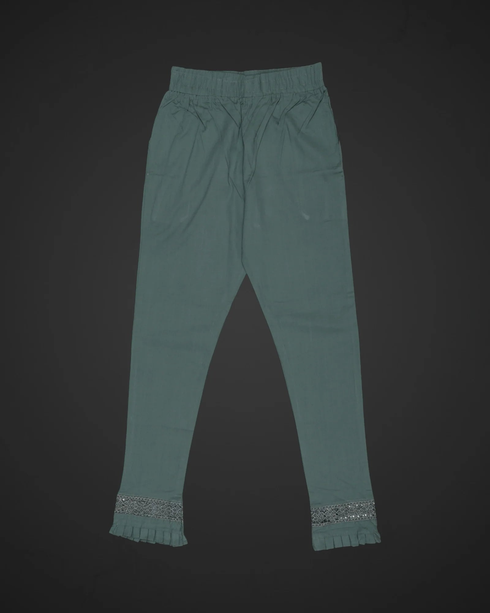 Mint Green Cotton Pants