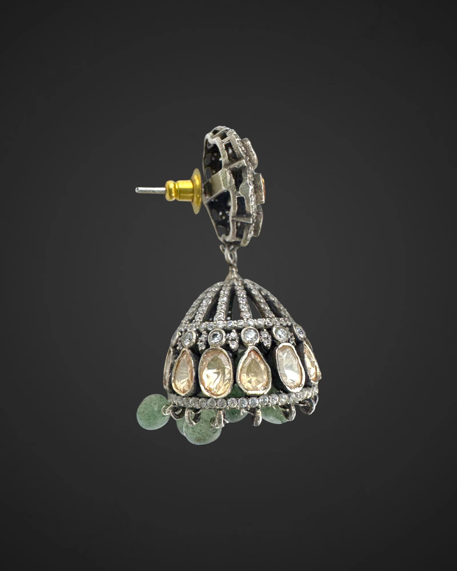 Intricate Whispers Jhumkas