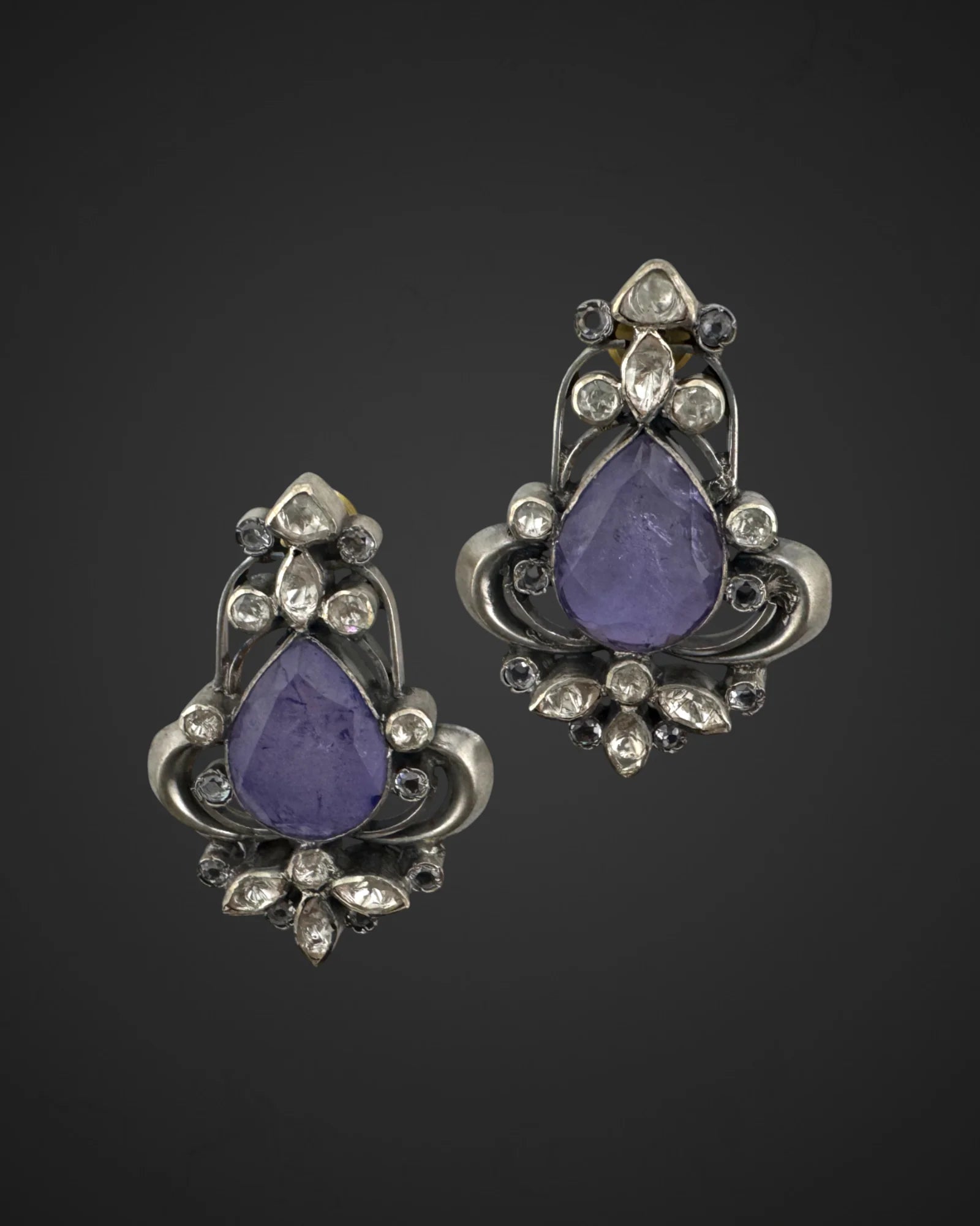 Violet Glow Earrings