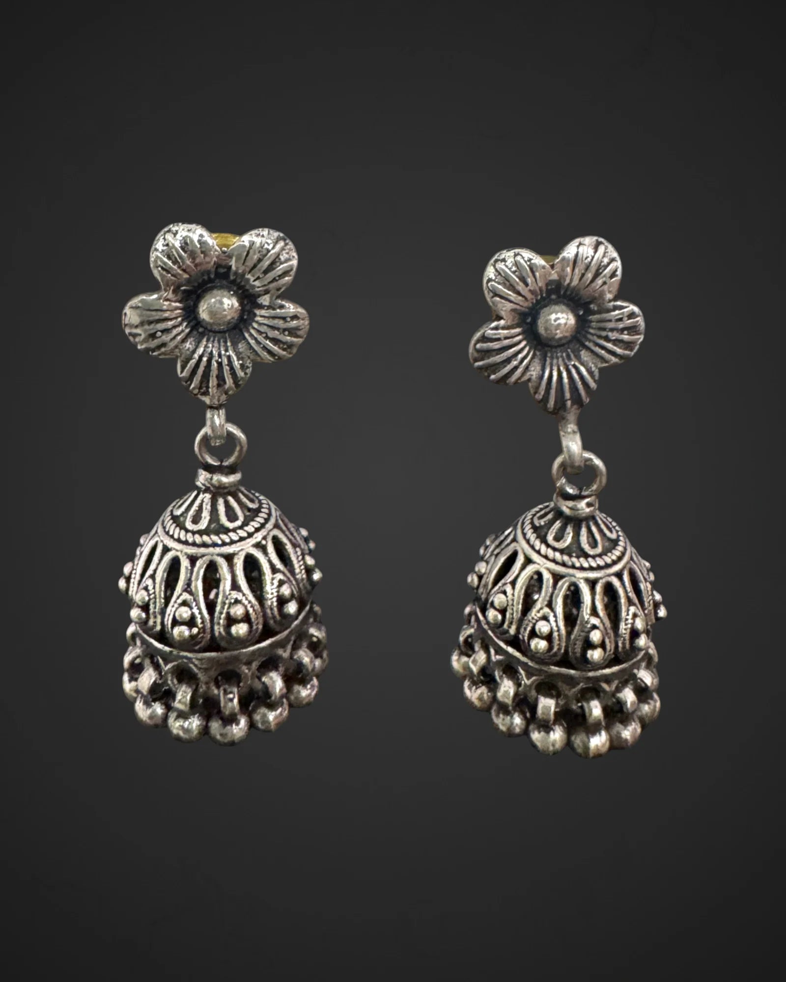 Flower Beam Jhumkas