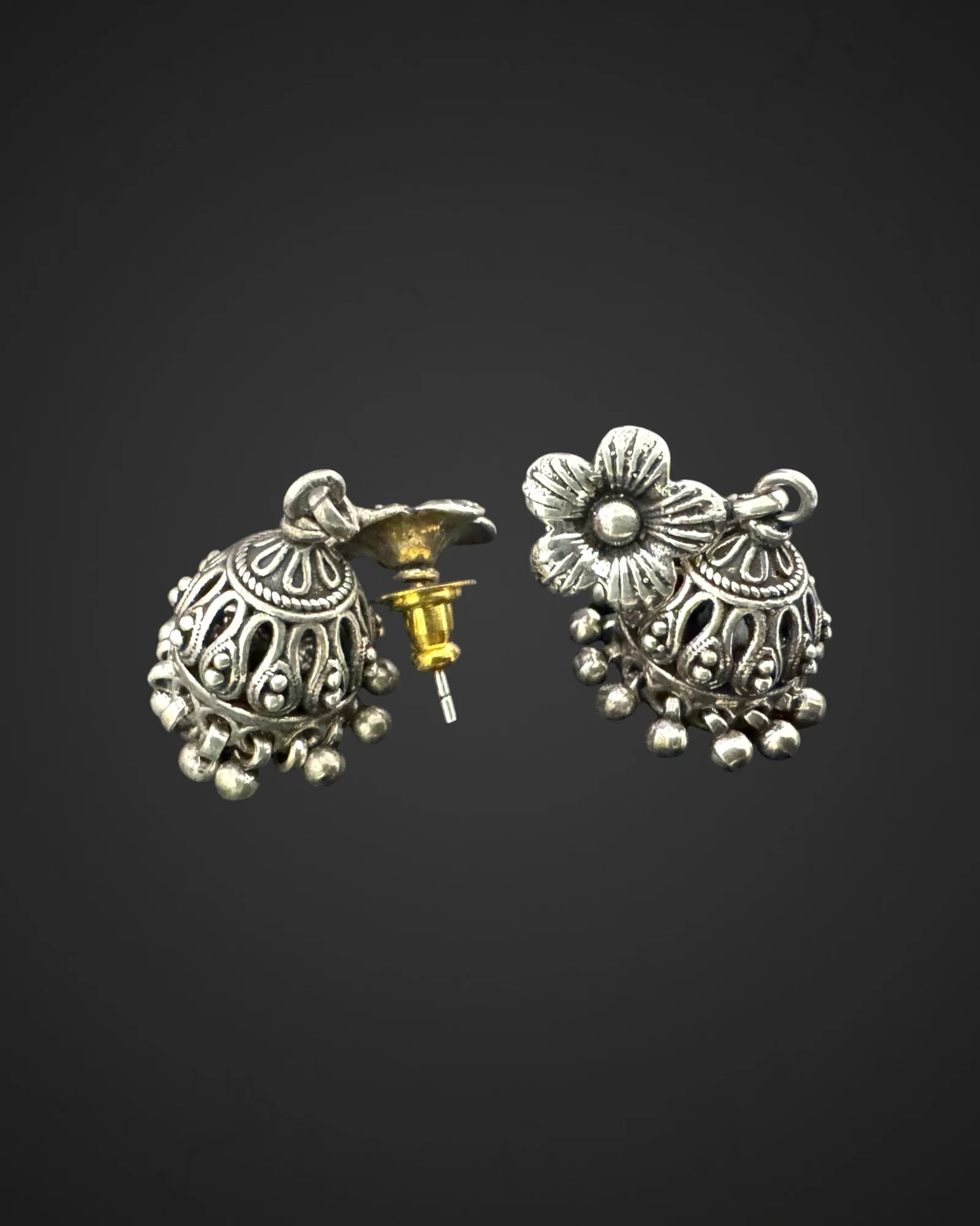 Flower Beam Jhumkas