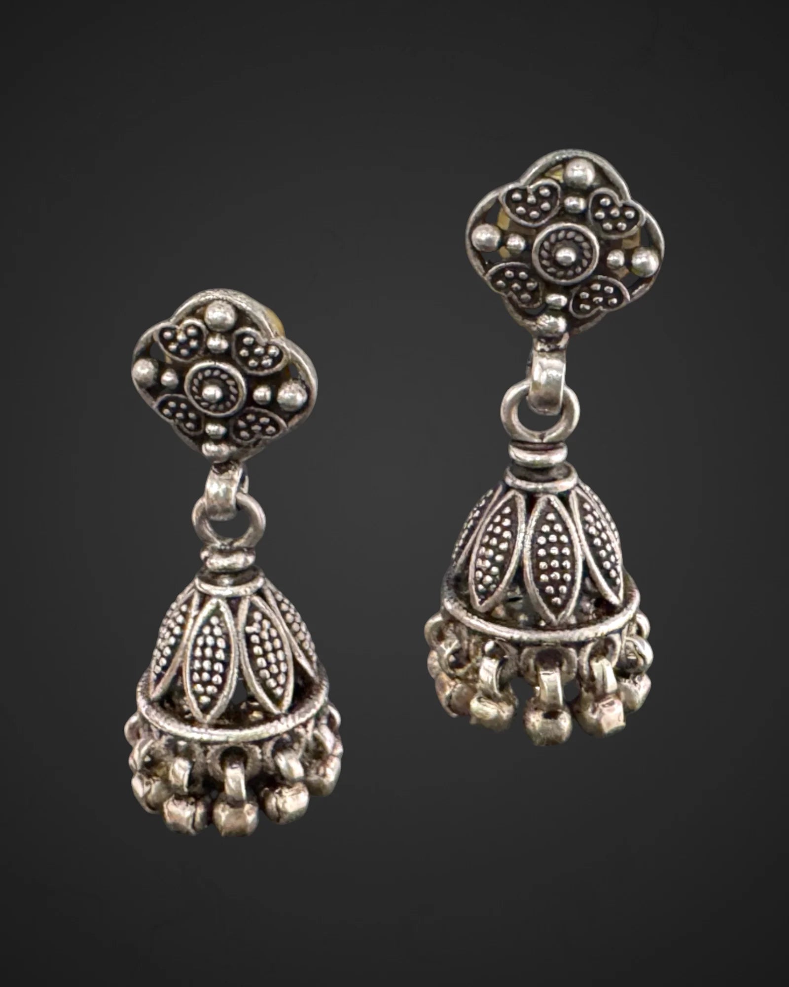 Scent of Silver Jhumkas