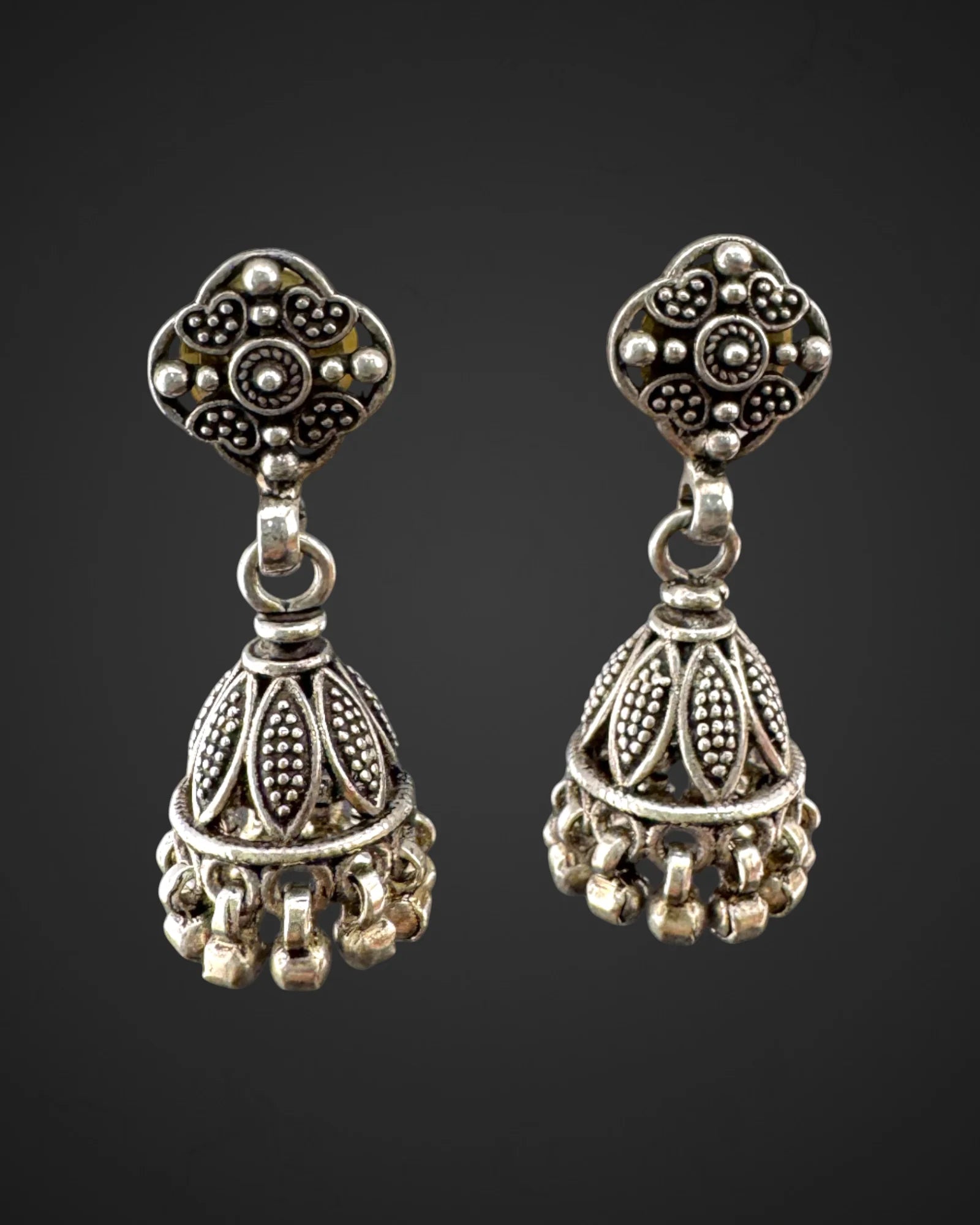Scent of Silver Jhumkas