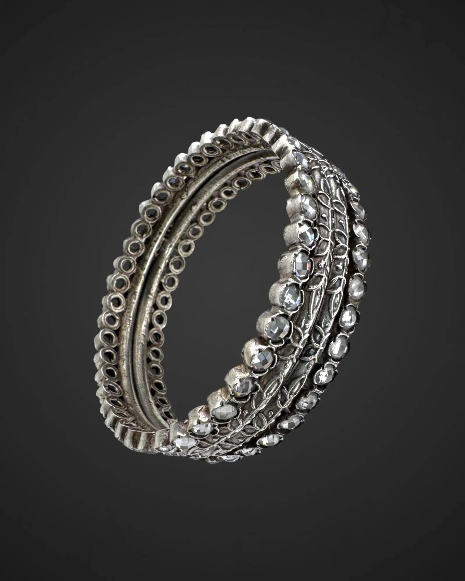 Shimmer Lines Bangle
