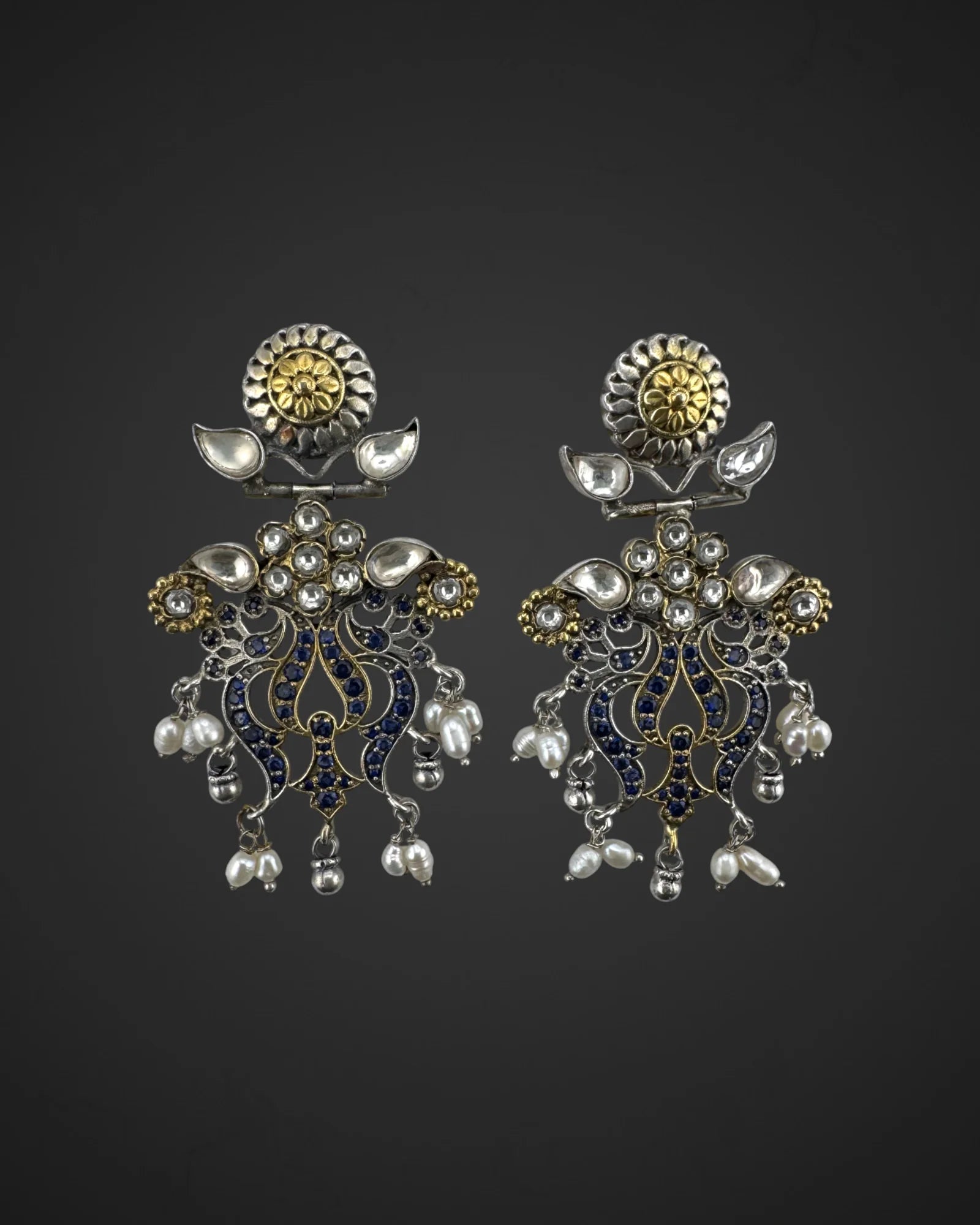 Sapphire Whimsy Danglers