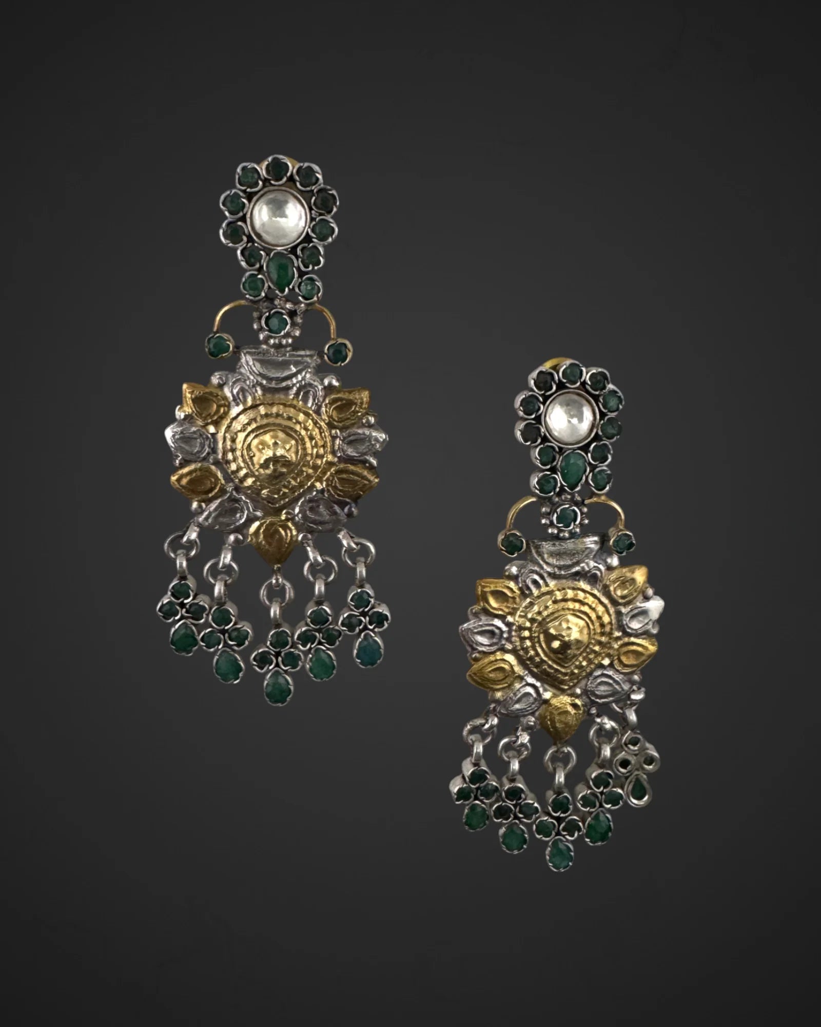 Verdant Spark Danglers