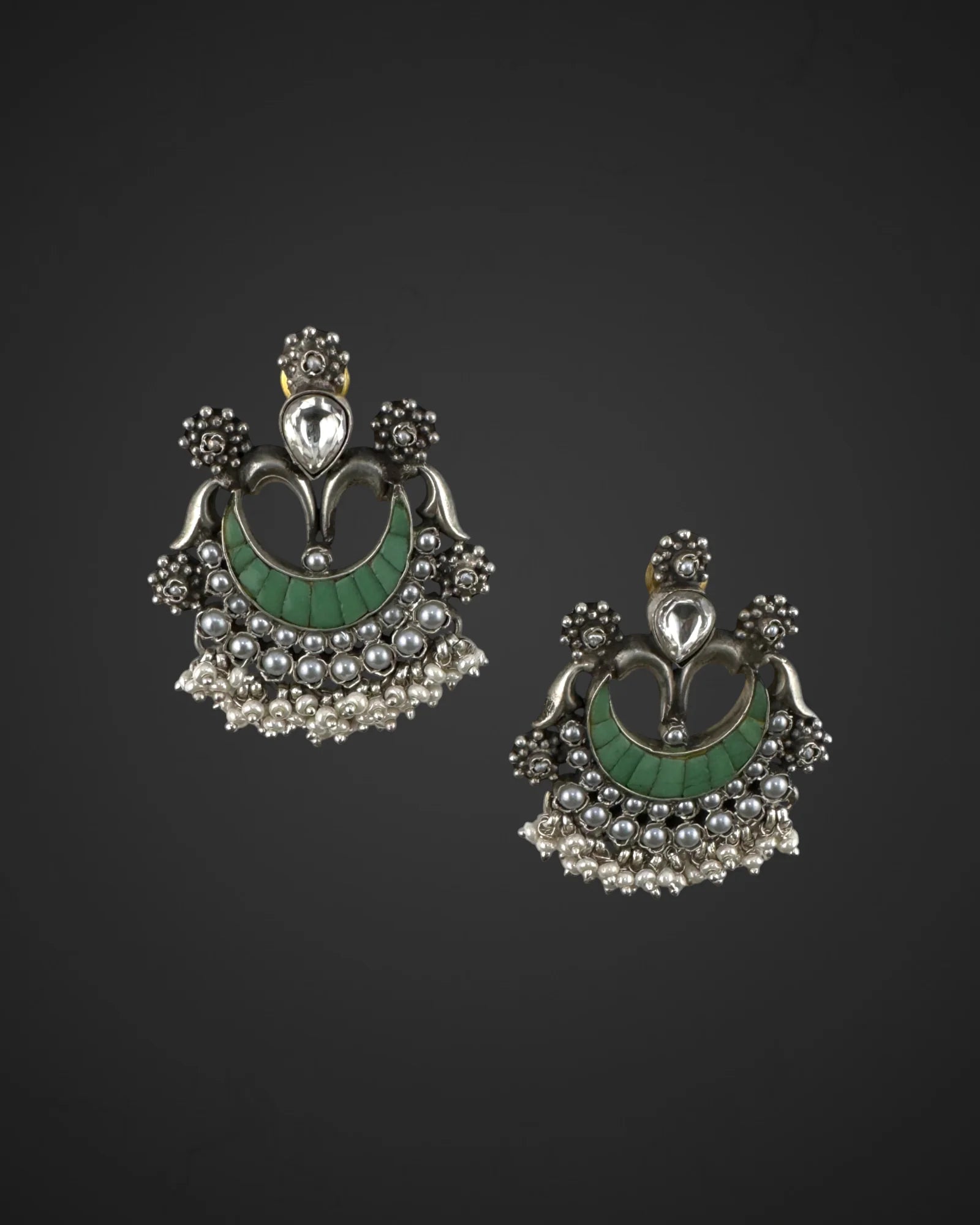 Luxe Trinity Studs