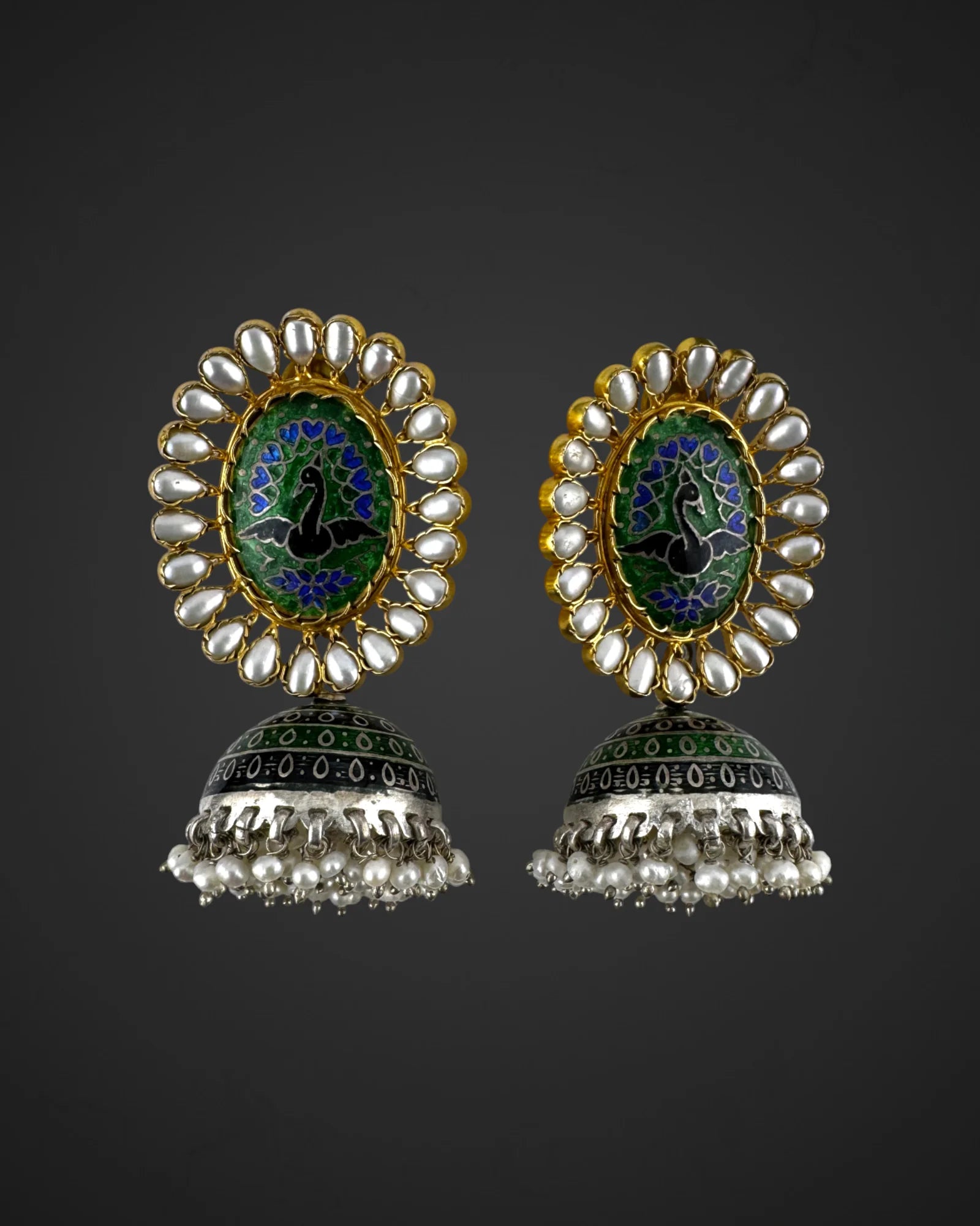 Heritage Gleam Jhumkas