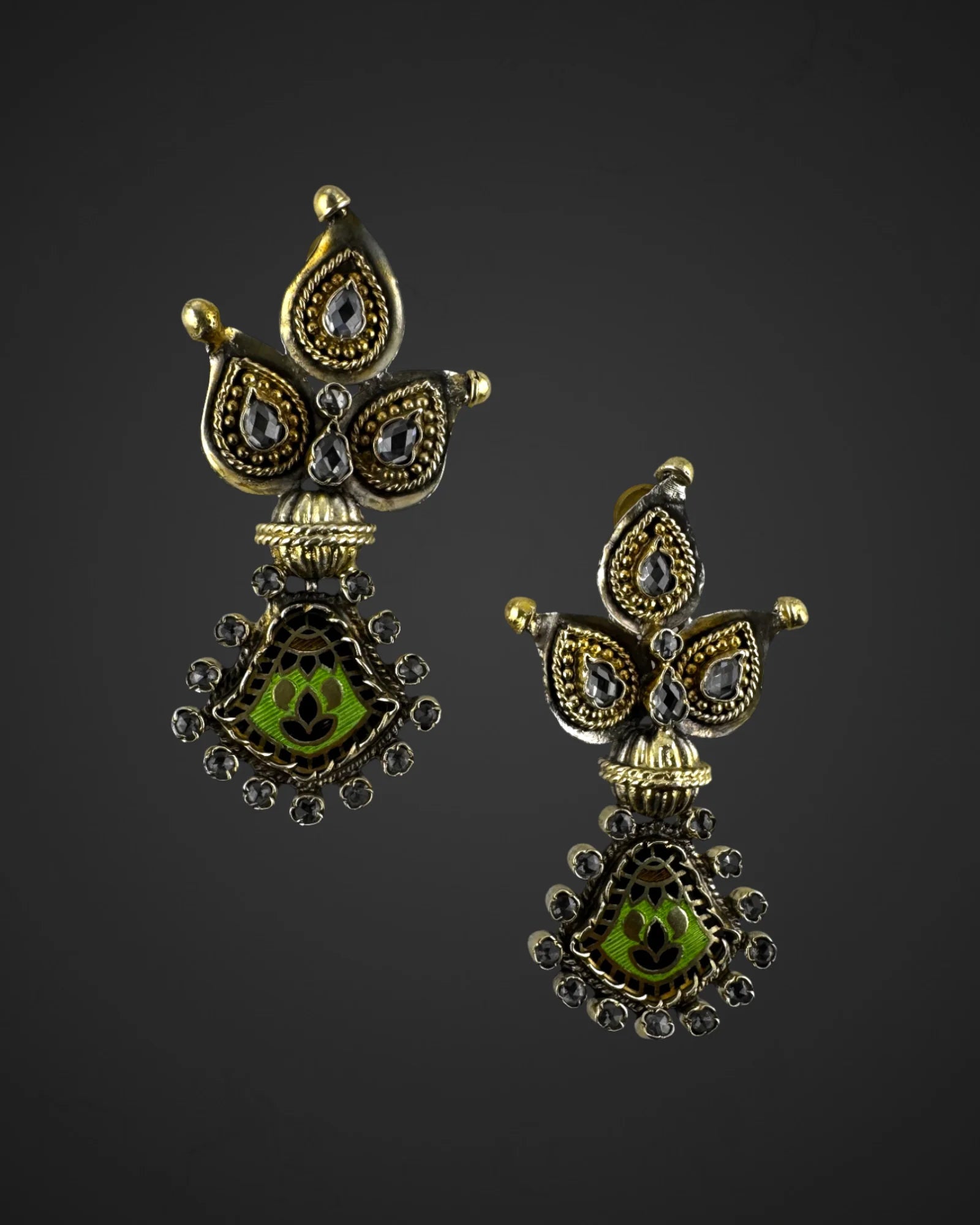 Meenakari Charm Danglers