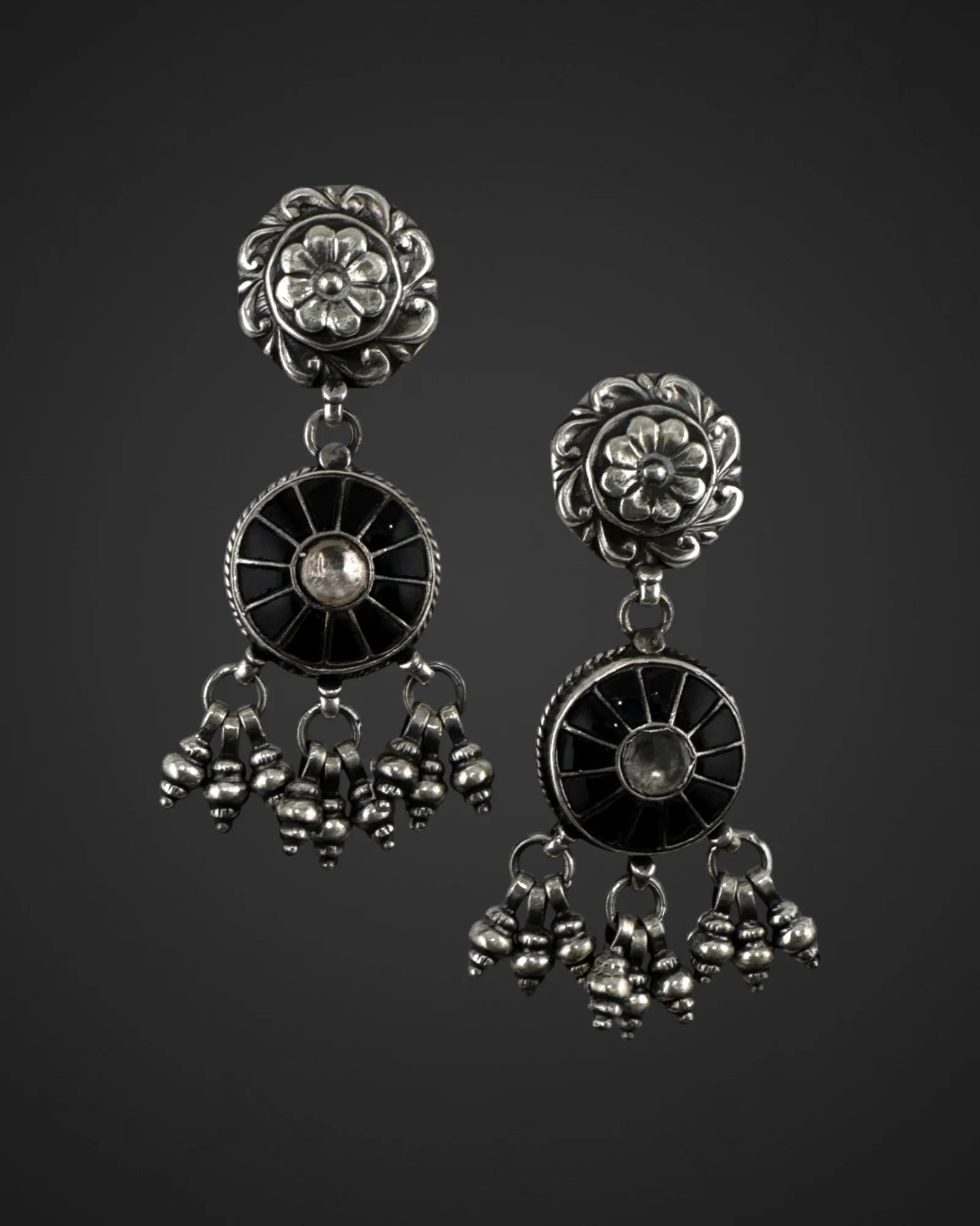 Simply Refined Onyx Earrings